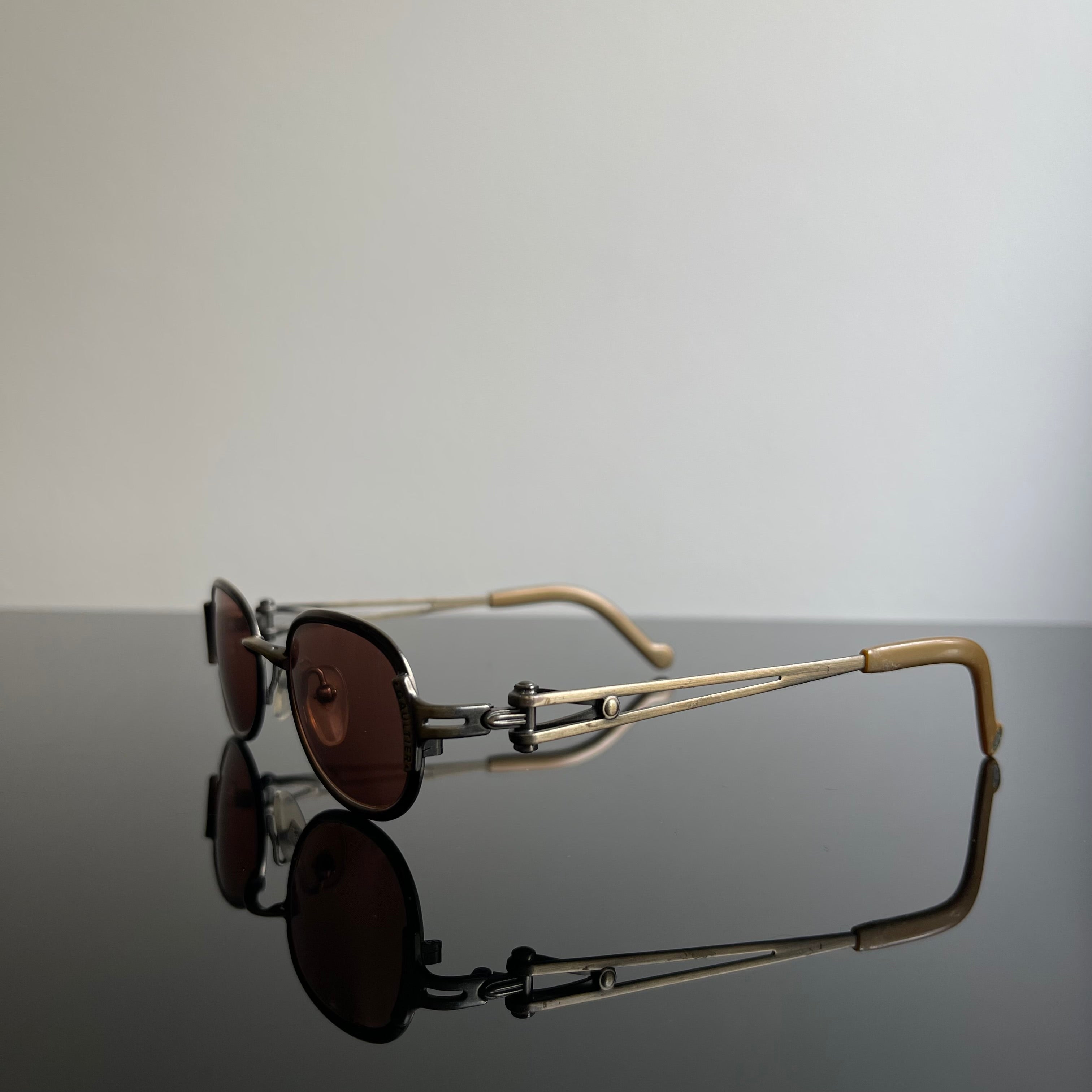 Jean Paul Gaultier 56-0004 Red Sunglasses