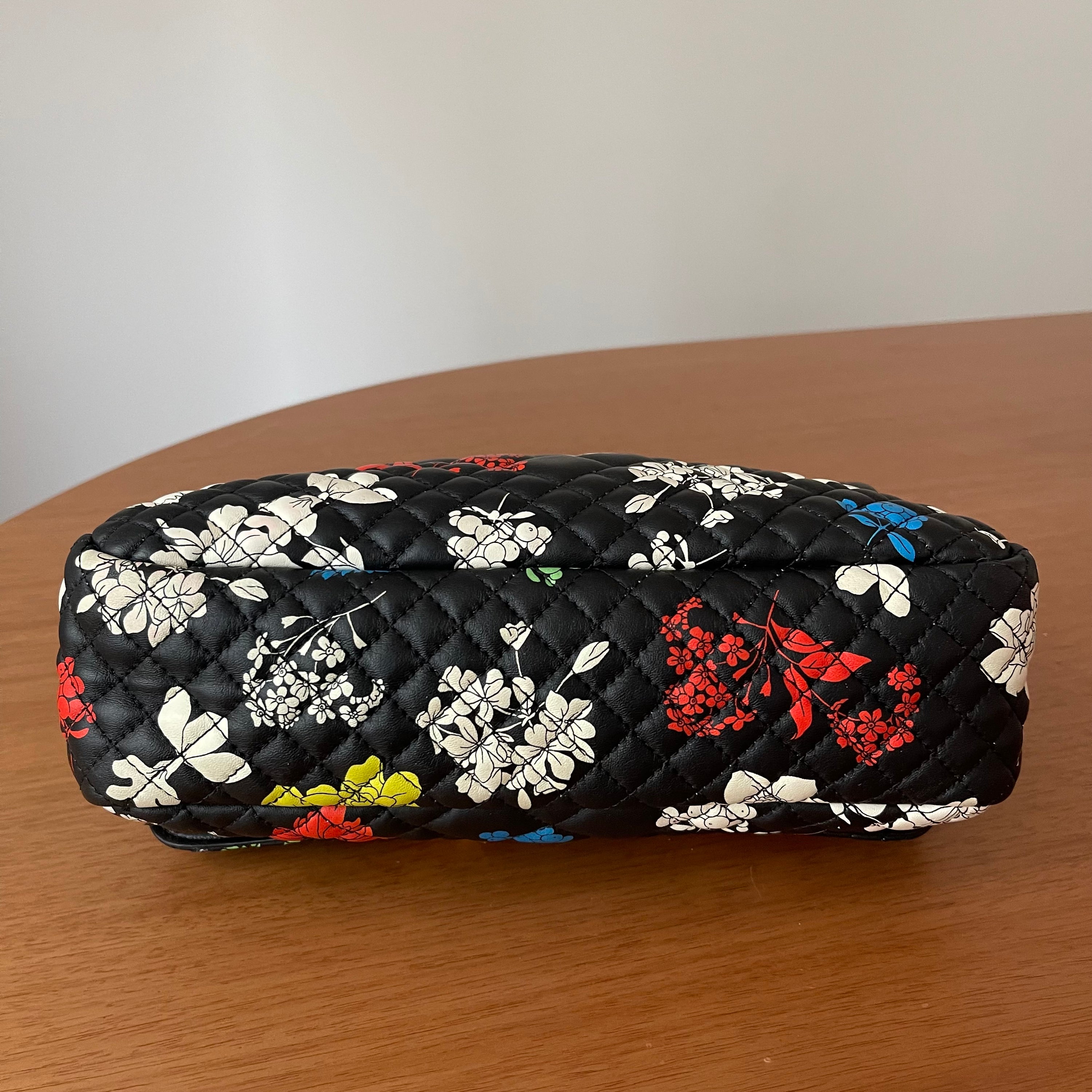 Versace S/S 2019 Napa Print Bouquet Quilted Icon Bag
