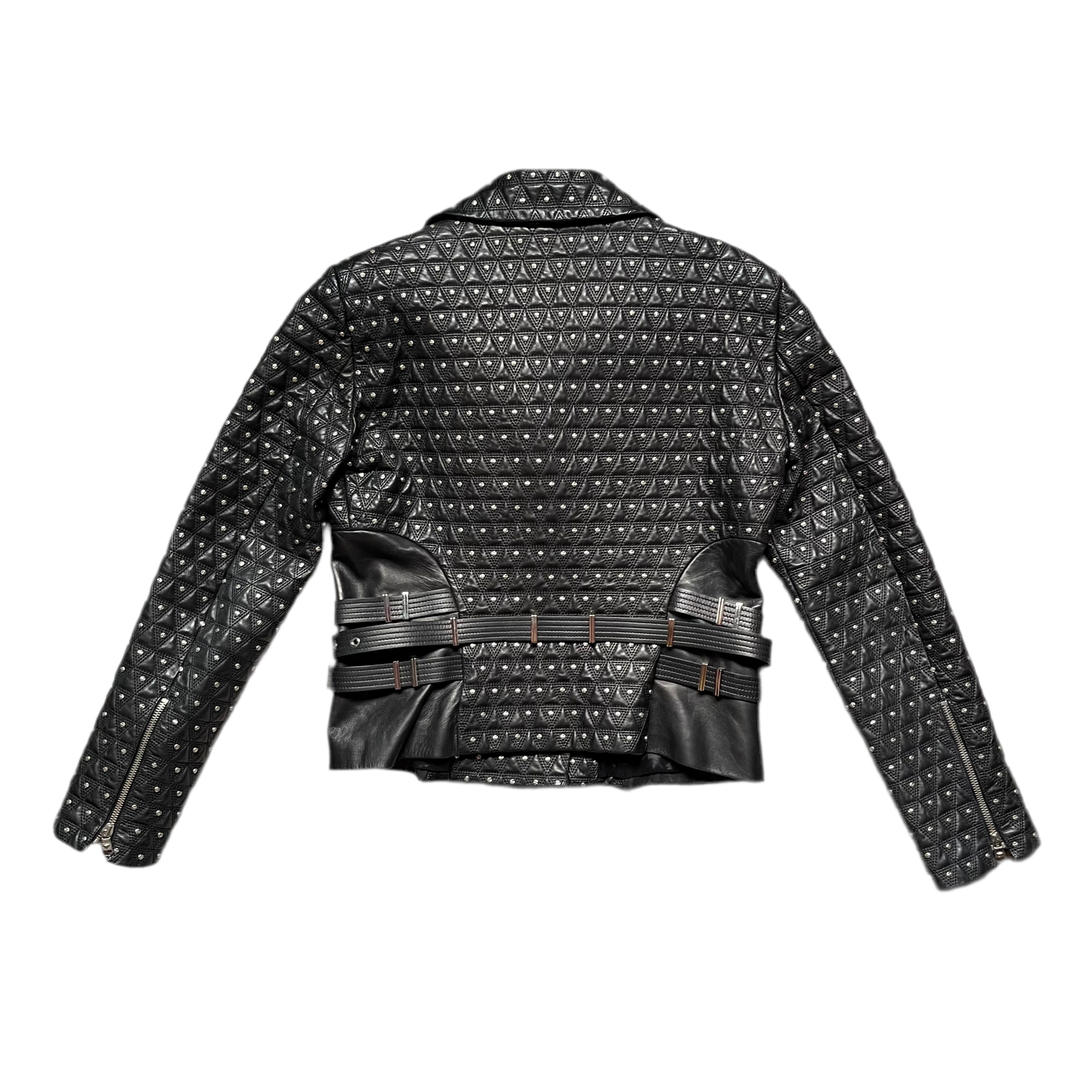Versace Medusa Leather Jacket