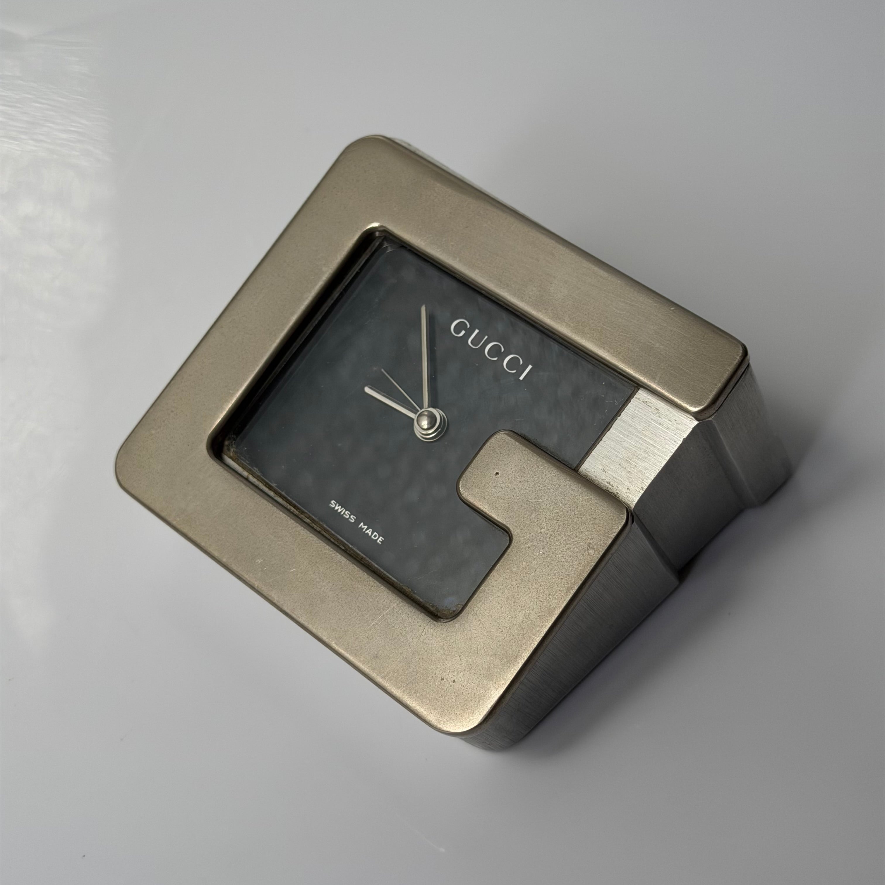 Gucci by Tom Ford Metal Table Clock