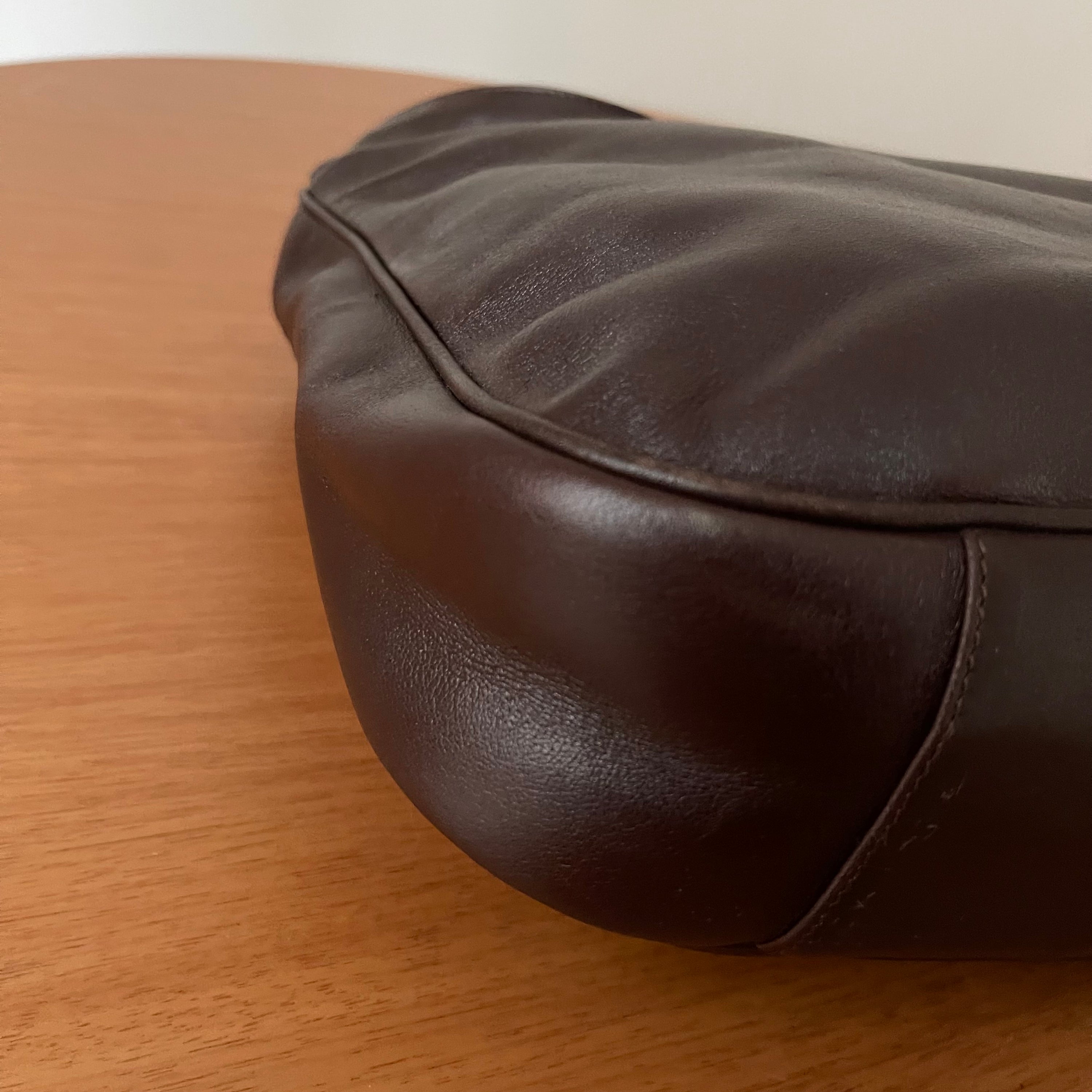 Gucci Bamboo Dark Brown Hobo Shoulder Bag