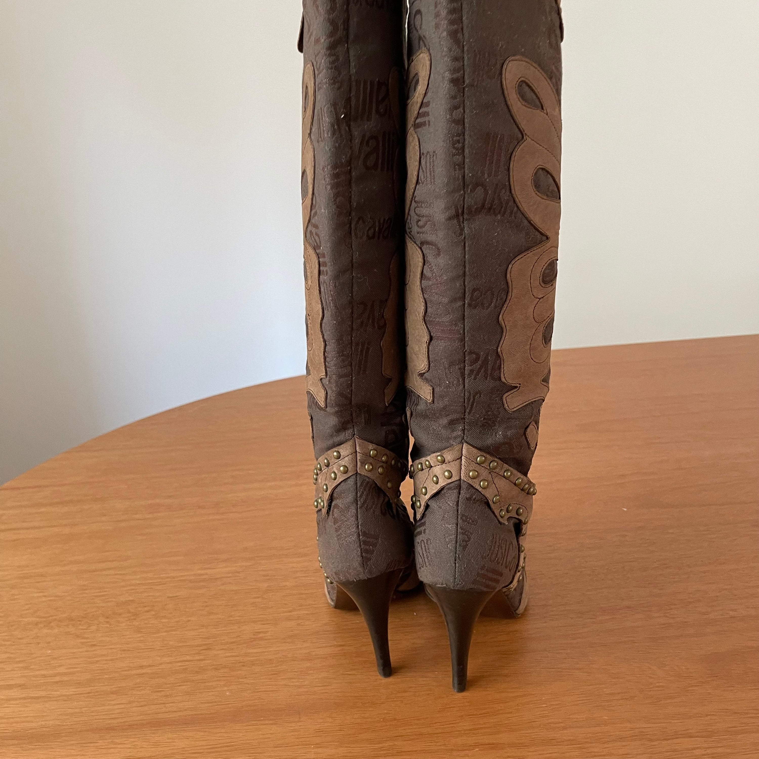 Cavalli Cowboy Butterfly Boots