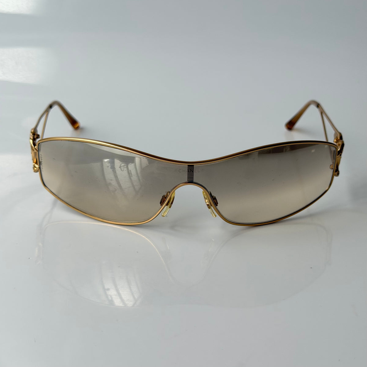 Chanel 2000s Crystal Sunglasses