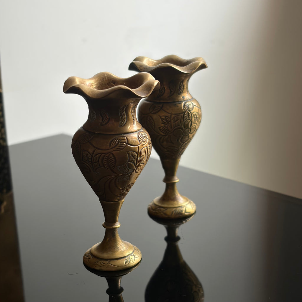 Brass Vintage Candle Holder