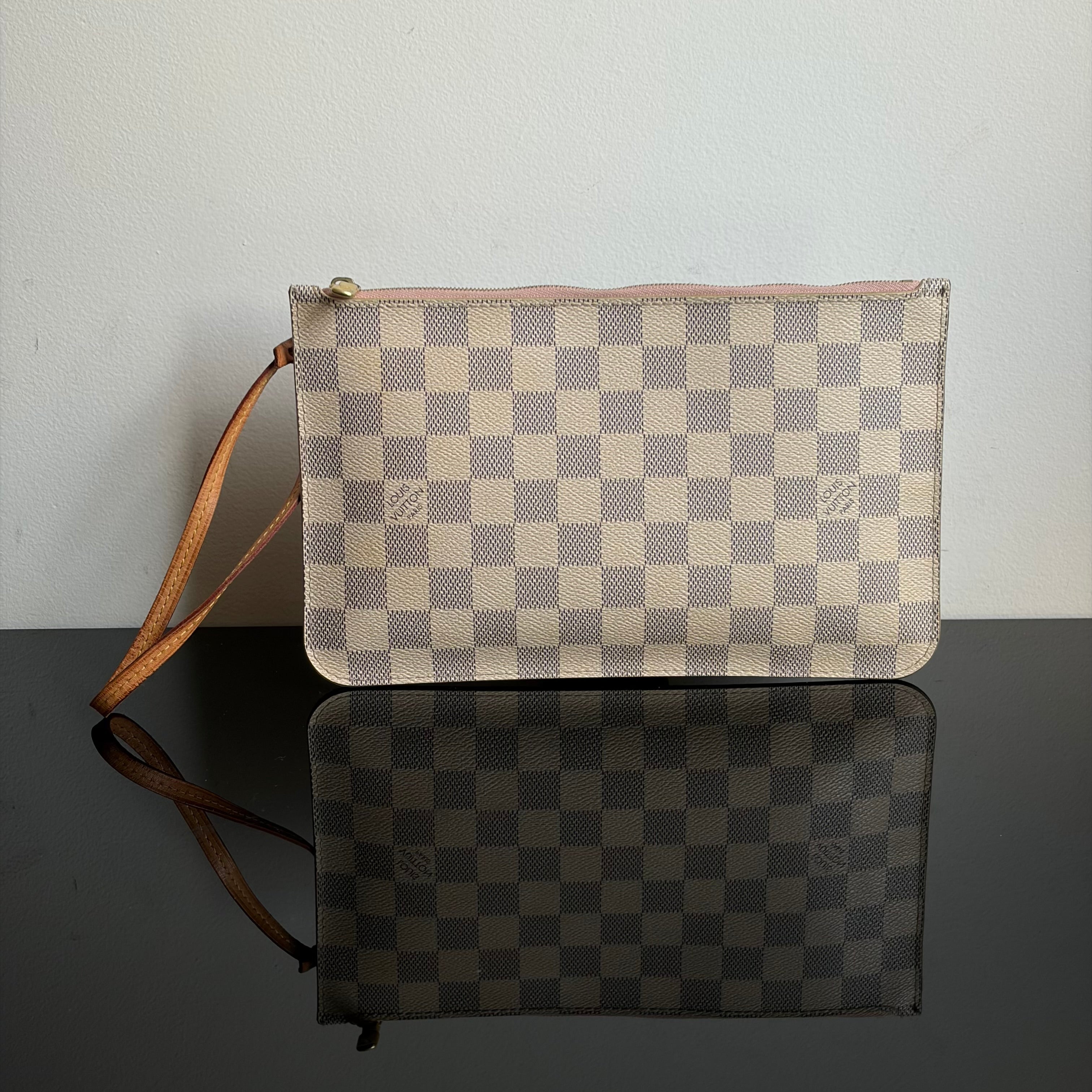 Louis Vuitton Neverfull Pochette Damier Azur