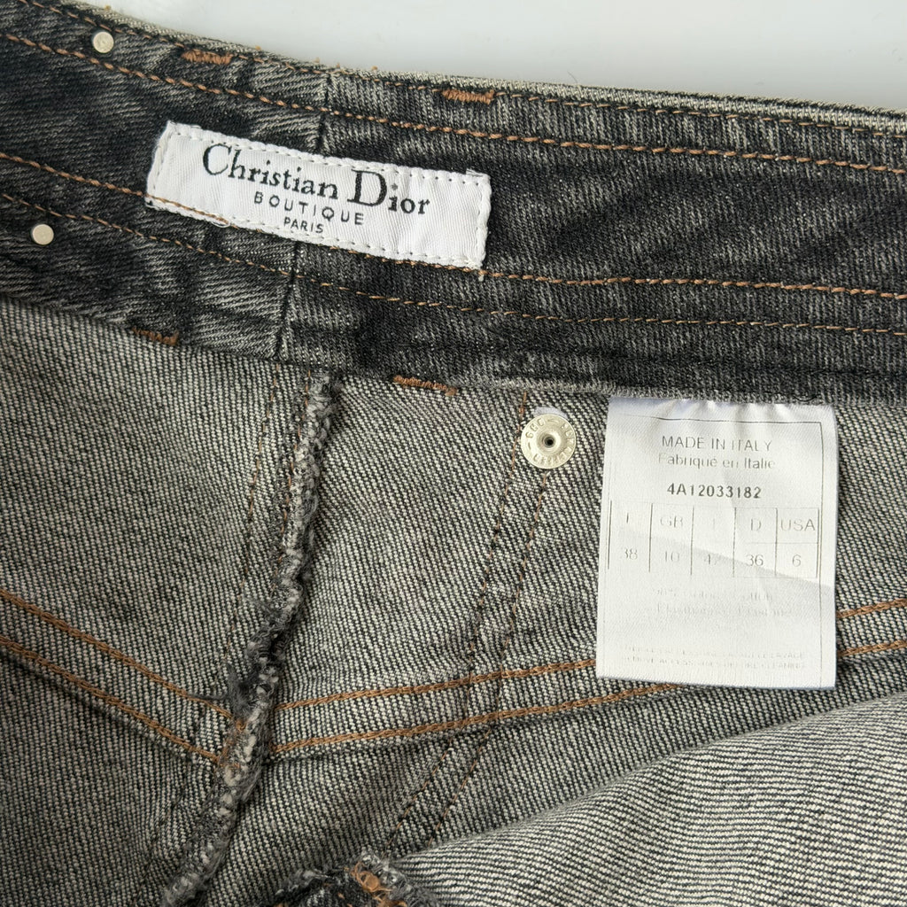 Christian Dior by John Galliano 2004 Hardcore Mini Skirt