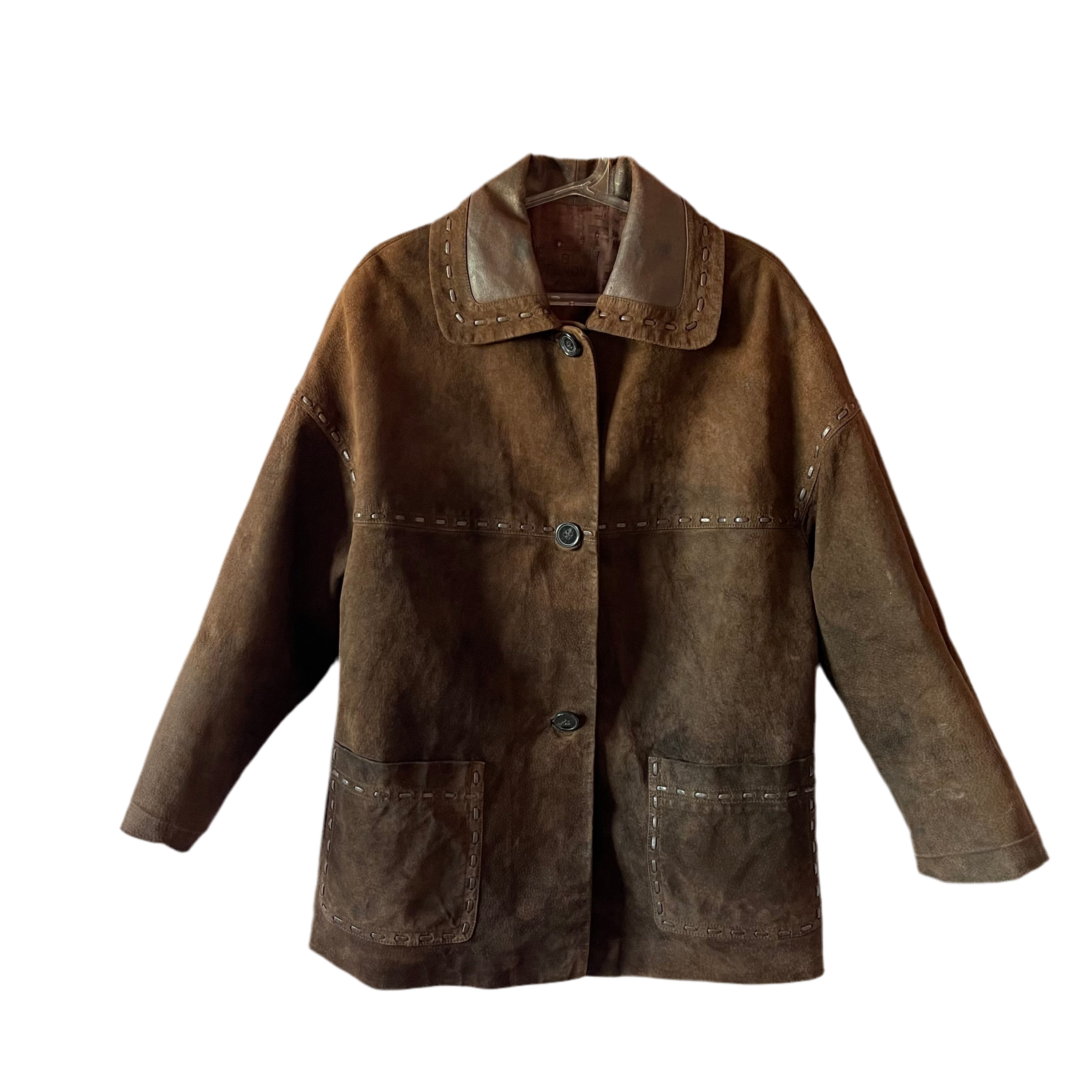 Fendi Suede Jacket