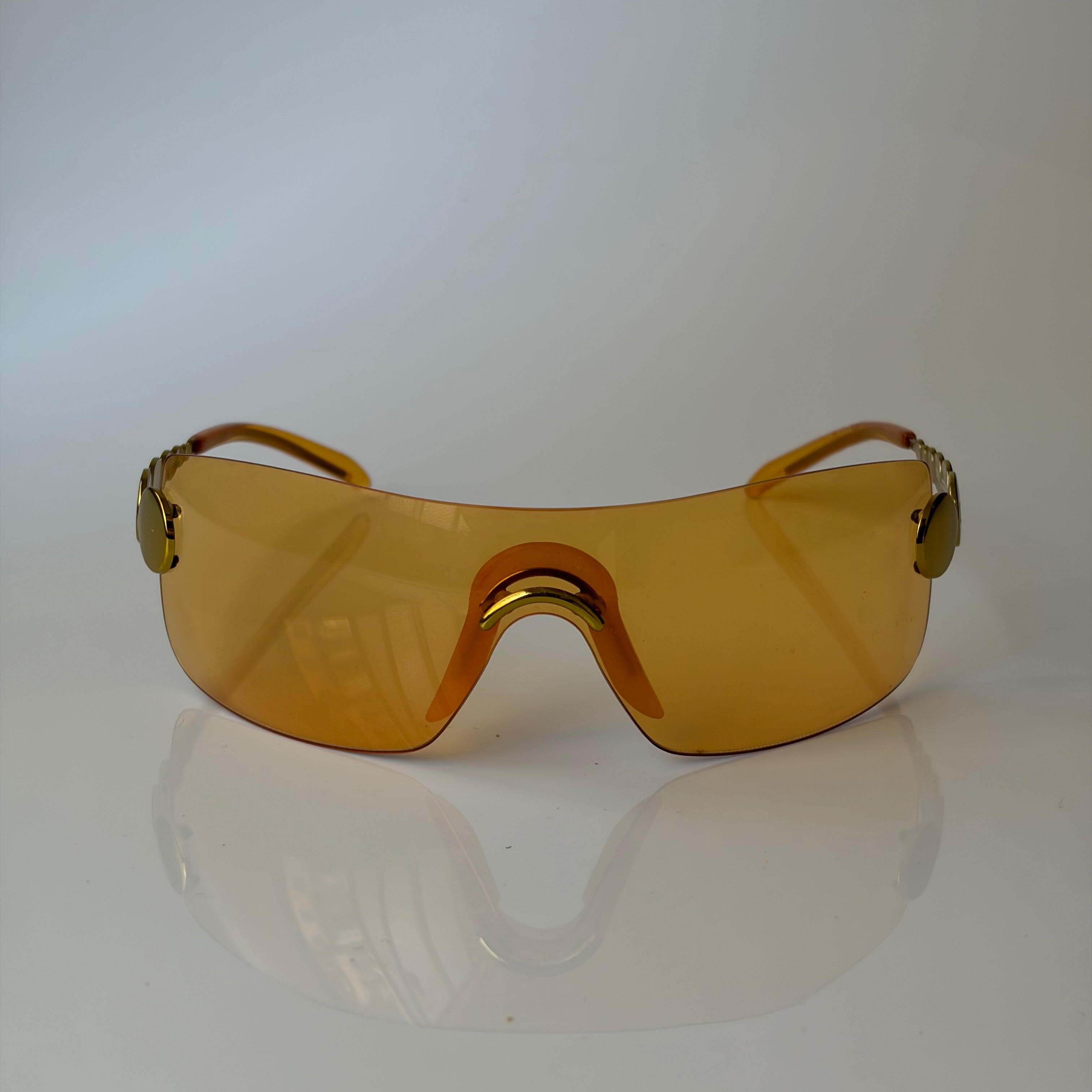 Christian Dior by John Galliano Millenium Yellow Sunglasses