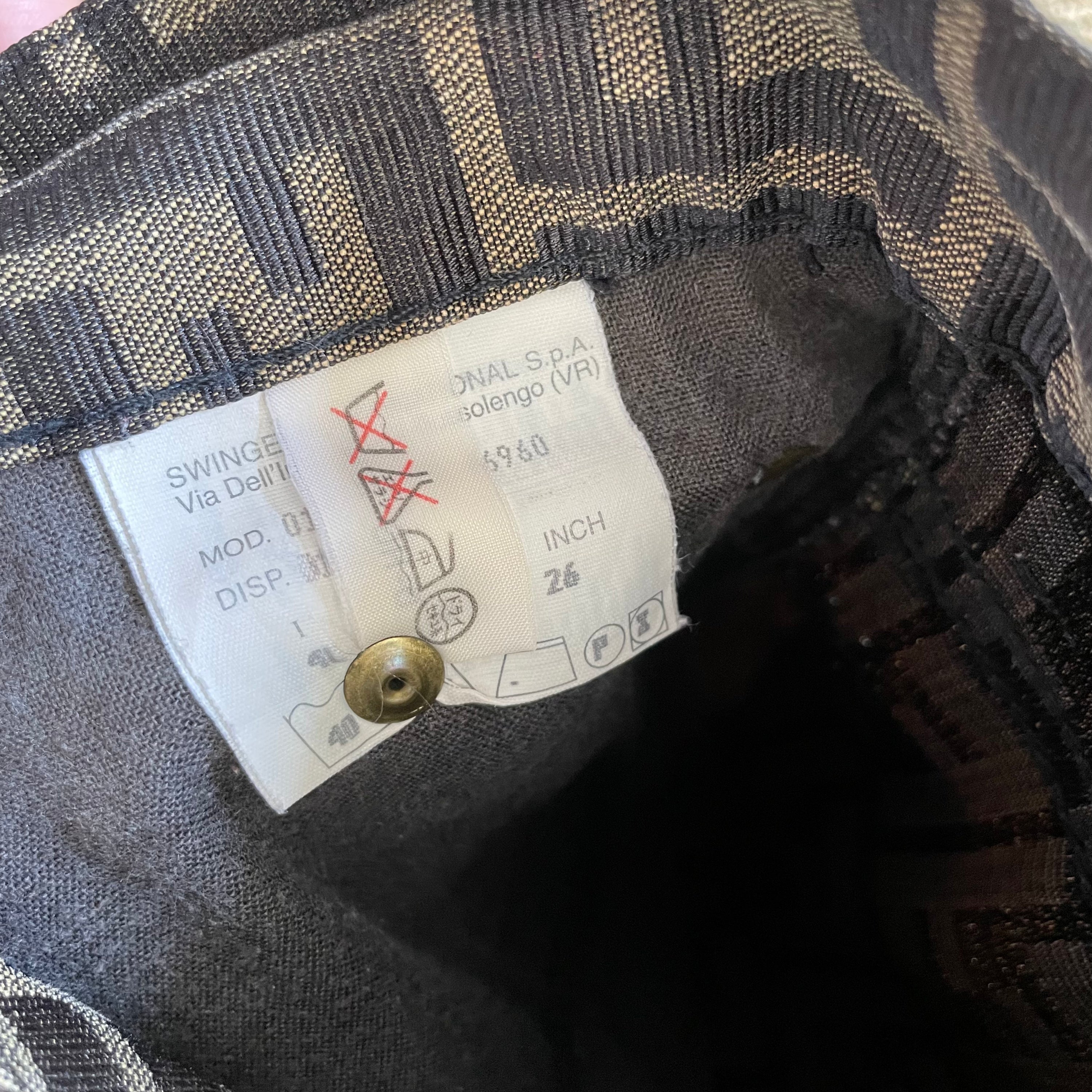 Fendi Monogram Pants