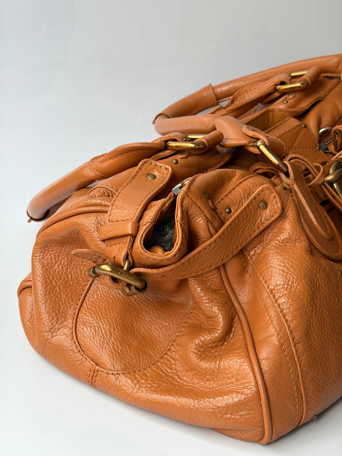 Chloé Paddington Padlock XL Shoulder Bag
