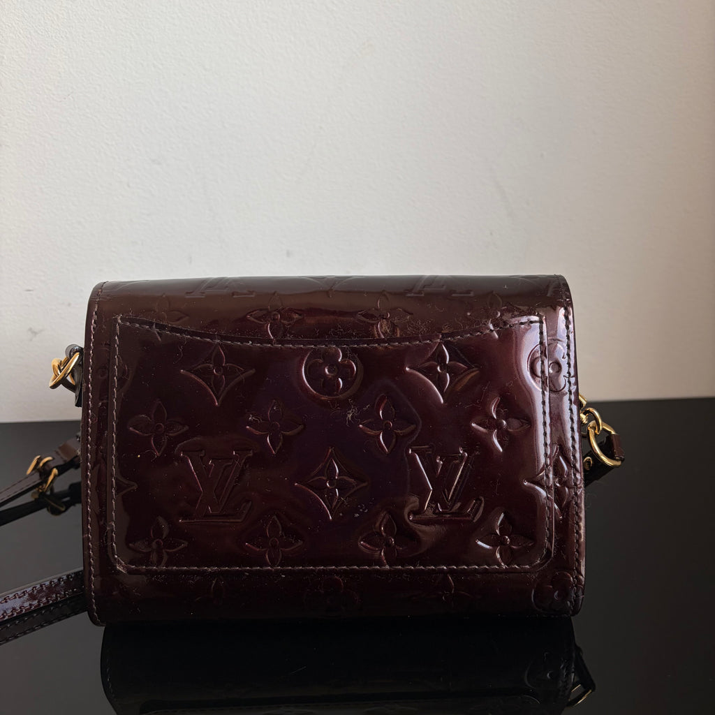 Louis Vuitton Amarante Monogram Vernis Rossmore PM Bag