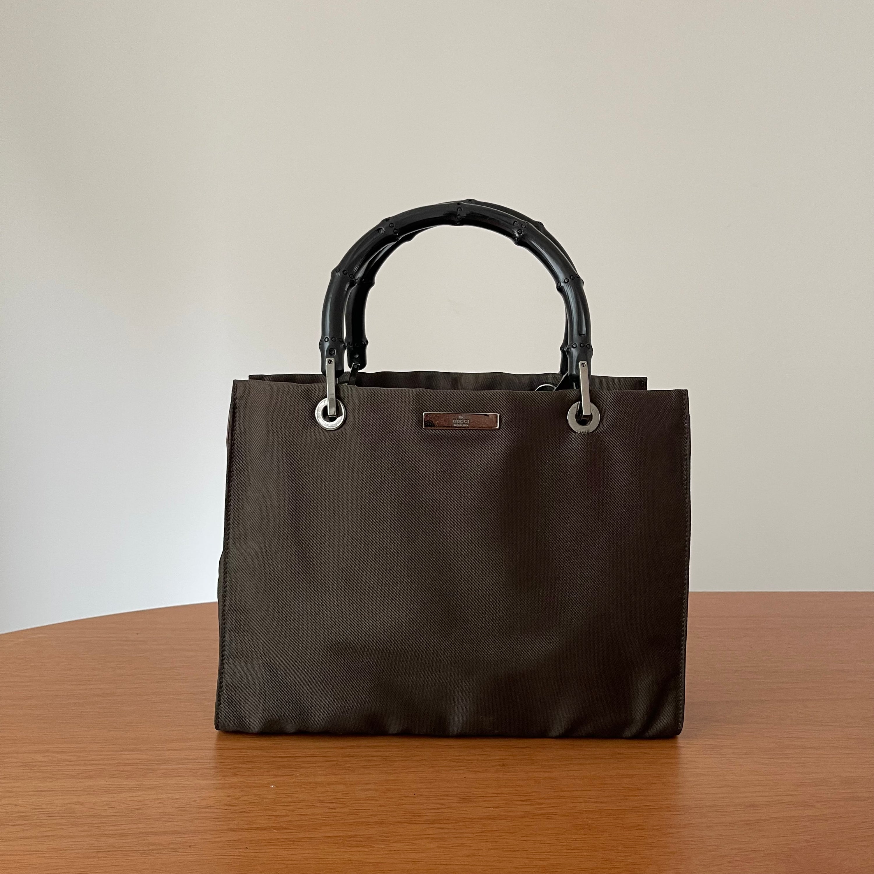 Gucci by Tom Ford Bamboo Top Handle Bag