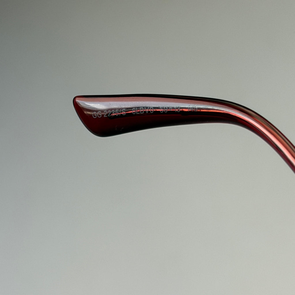 Gucci Bamboo Aviator Red Sunglasses by Tom Ford