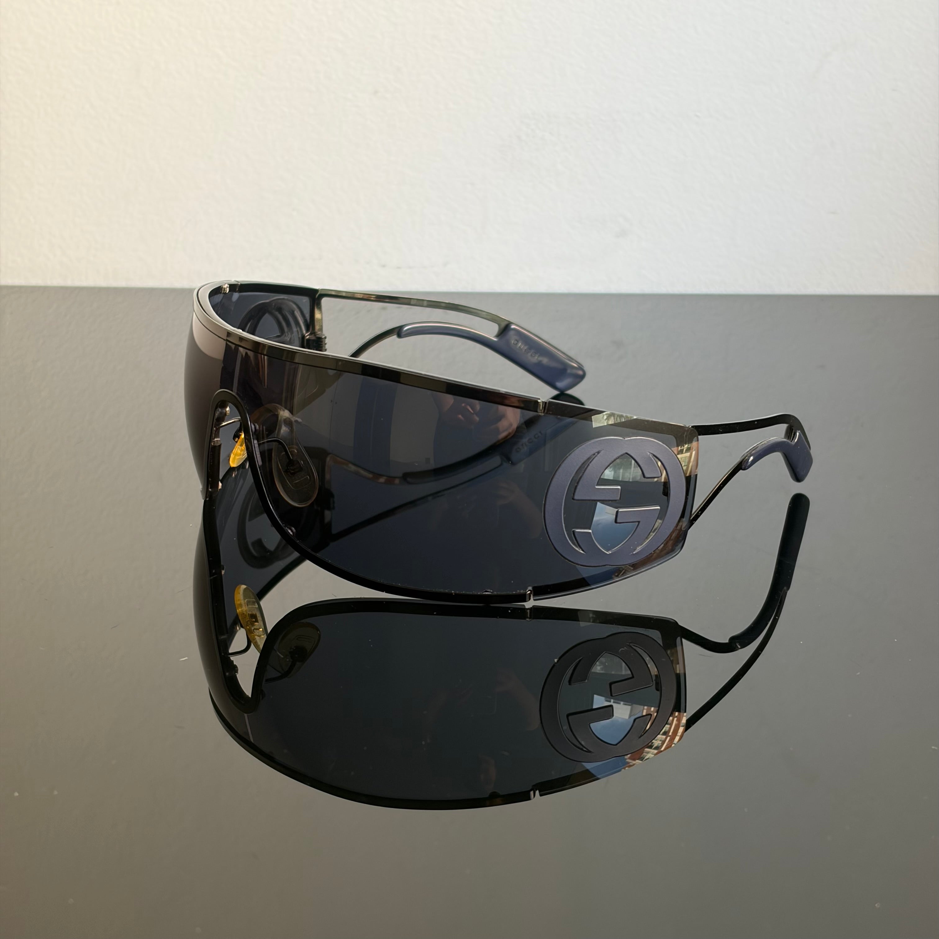Gucci Logo Mask Sunglasses