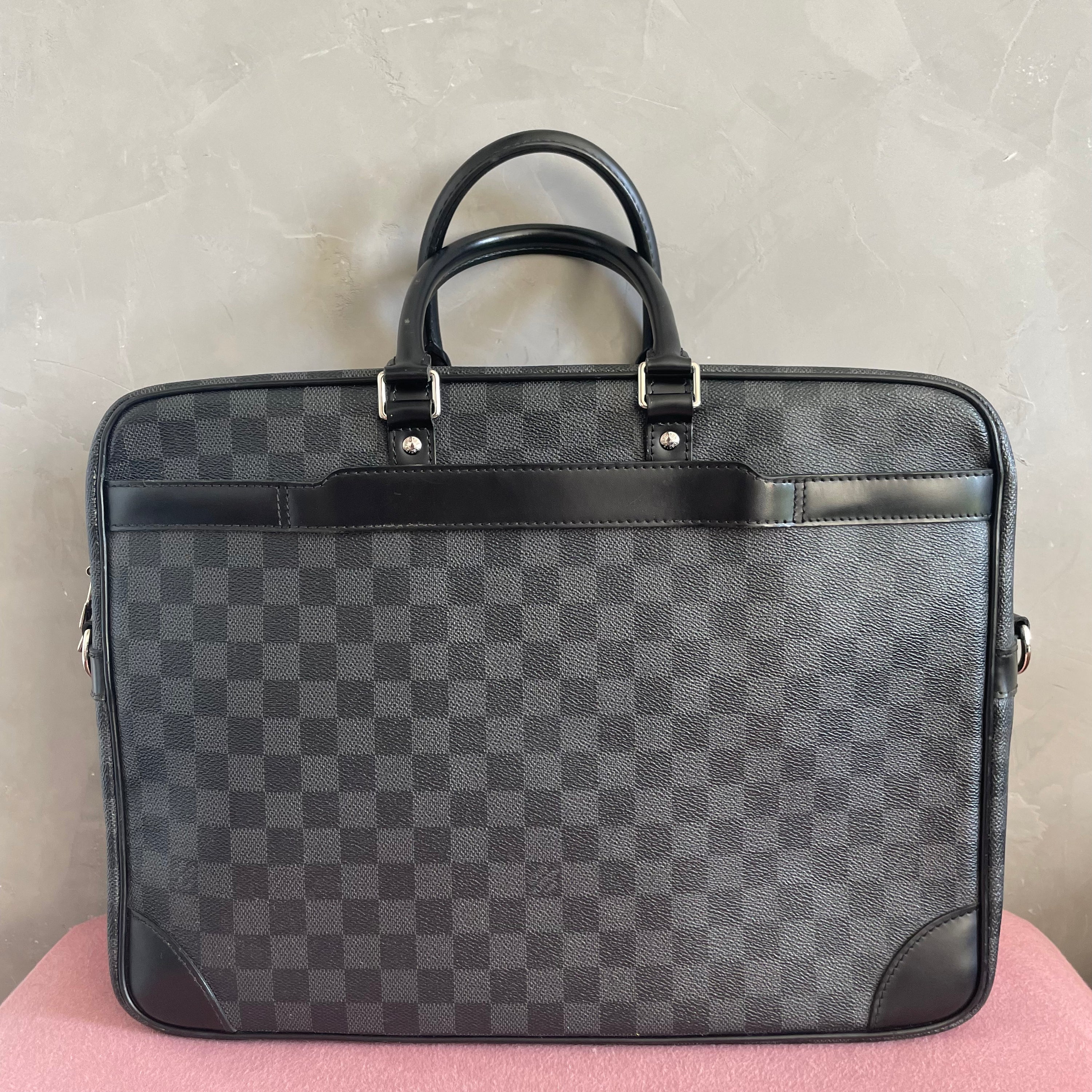 Louis Vuitton Messenger Graphite Bag