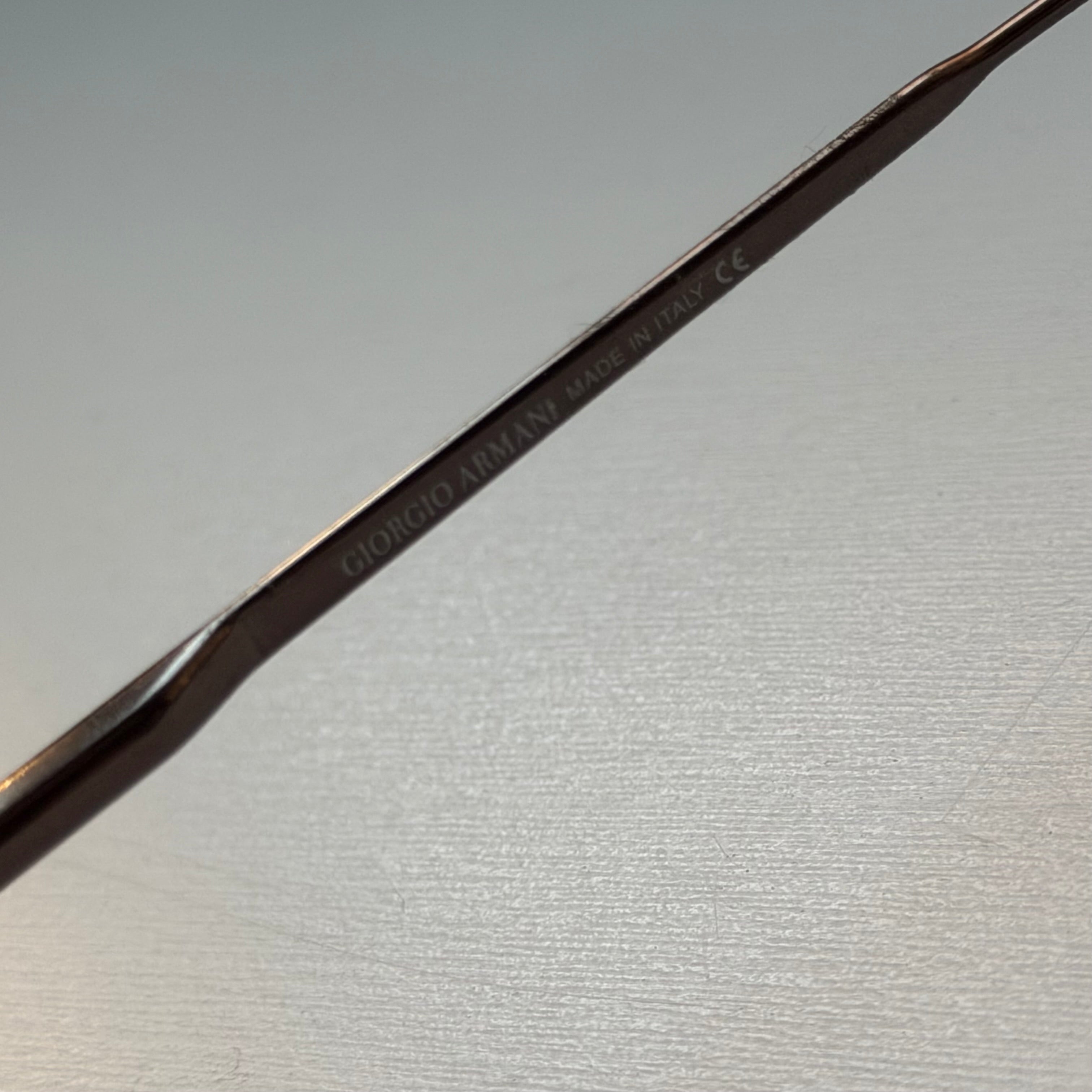 Giorgio Armani 90s Tortoise Sunglasses