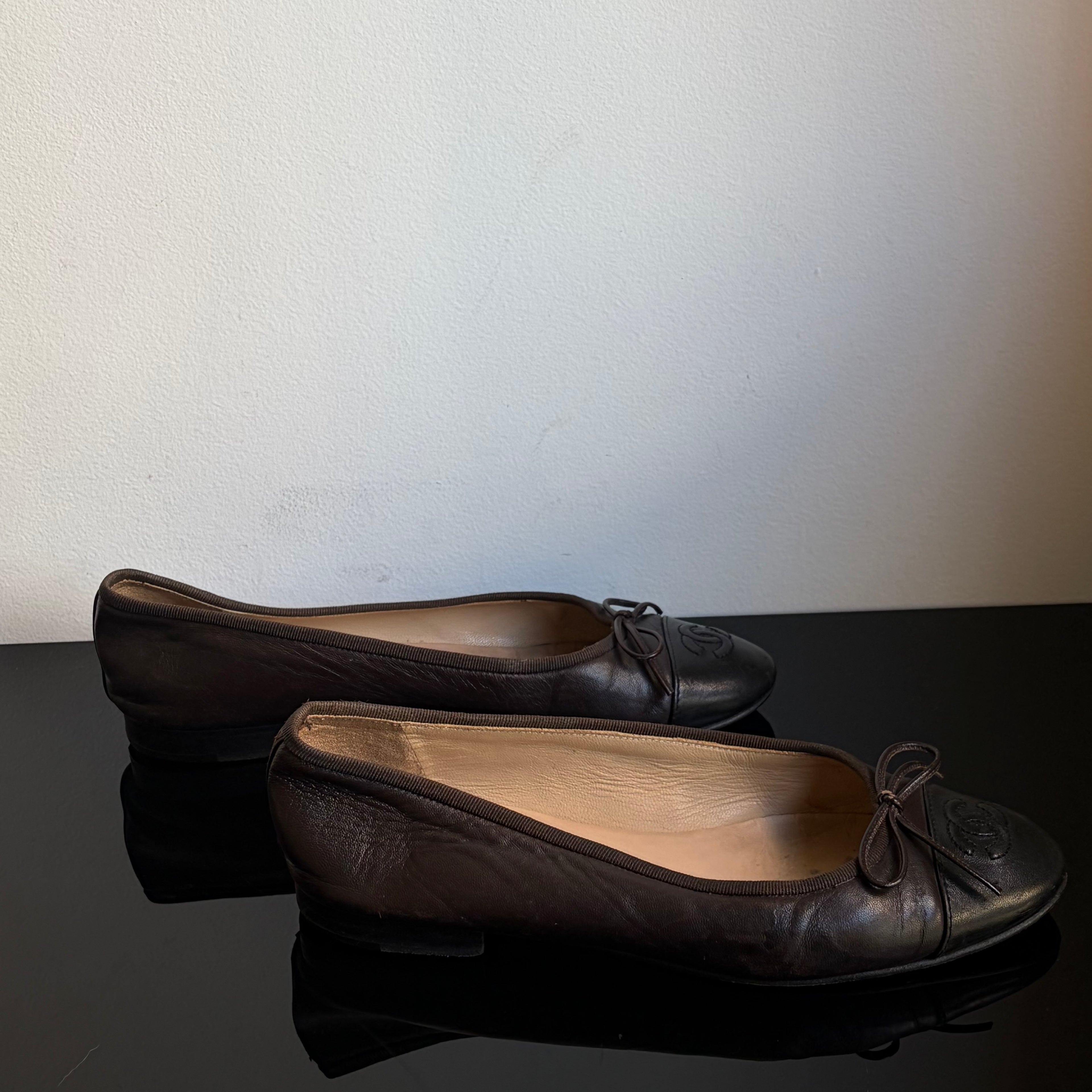 Chanel Ballet Flats in Leather