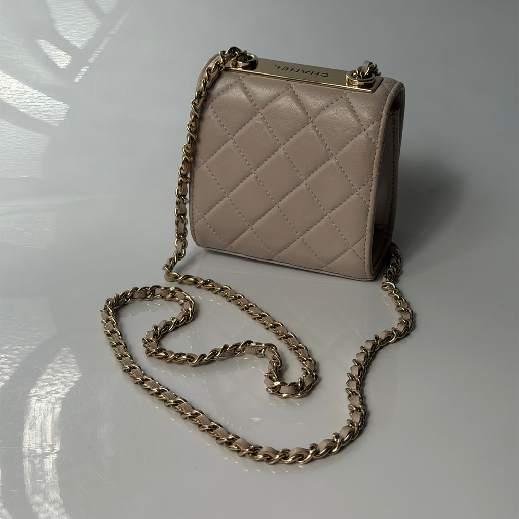 Chanel Rosé Micro Trendy Bag