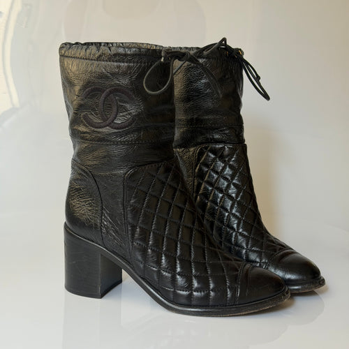Chanel Biker Boots