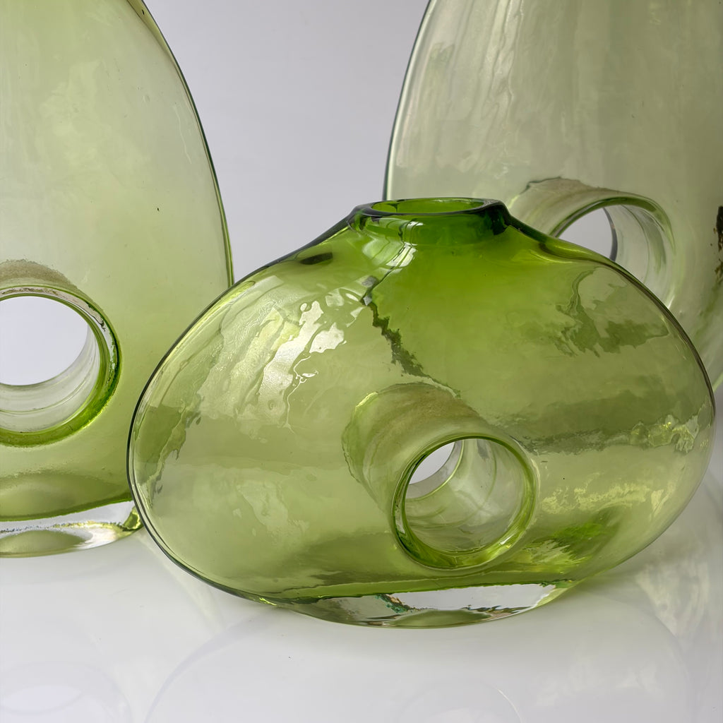 Trio “Hole” Vases