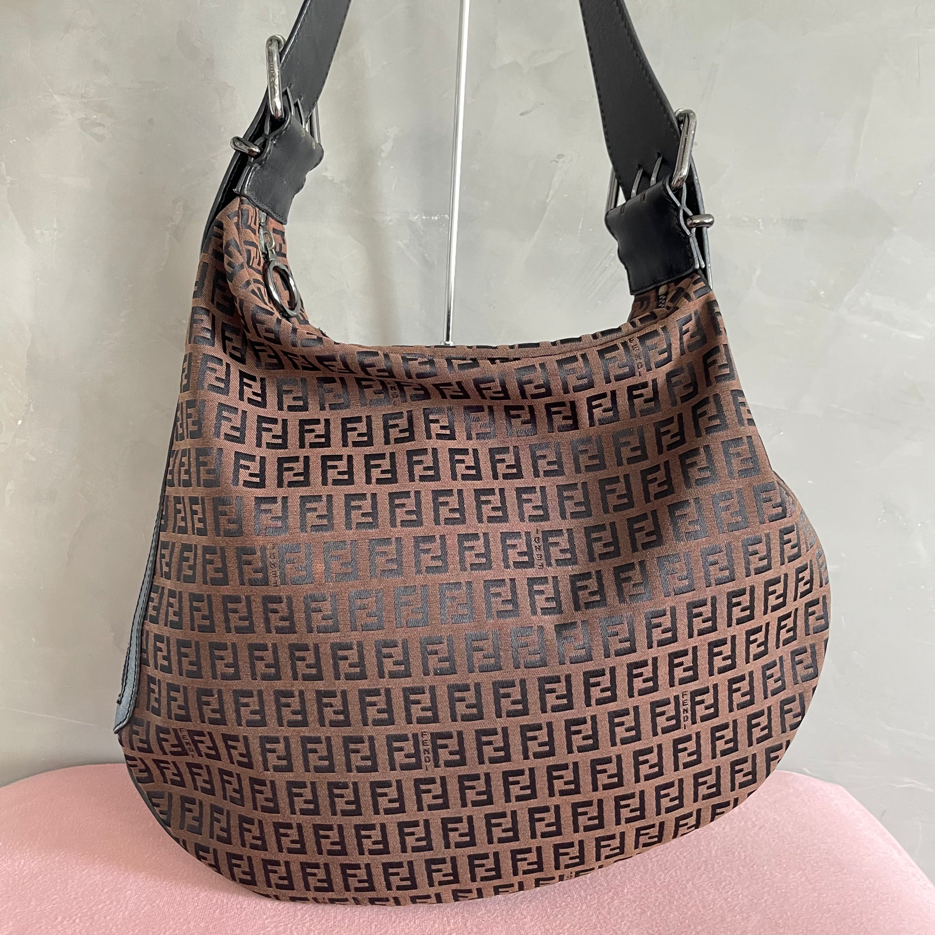 Fendi Monogram Oyster Bag