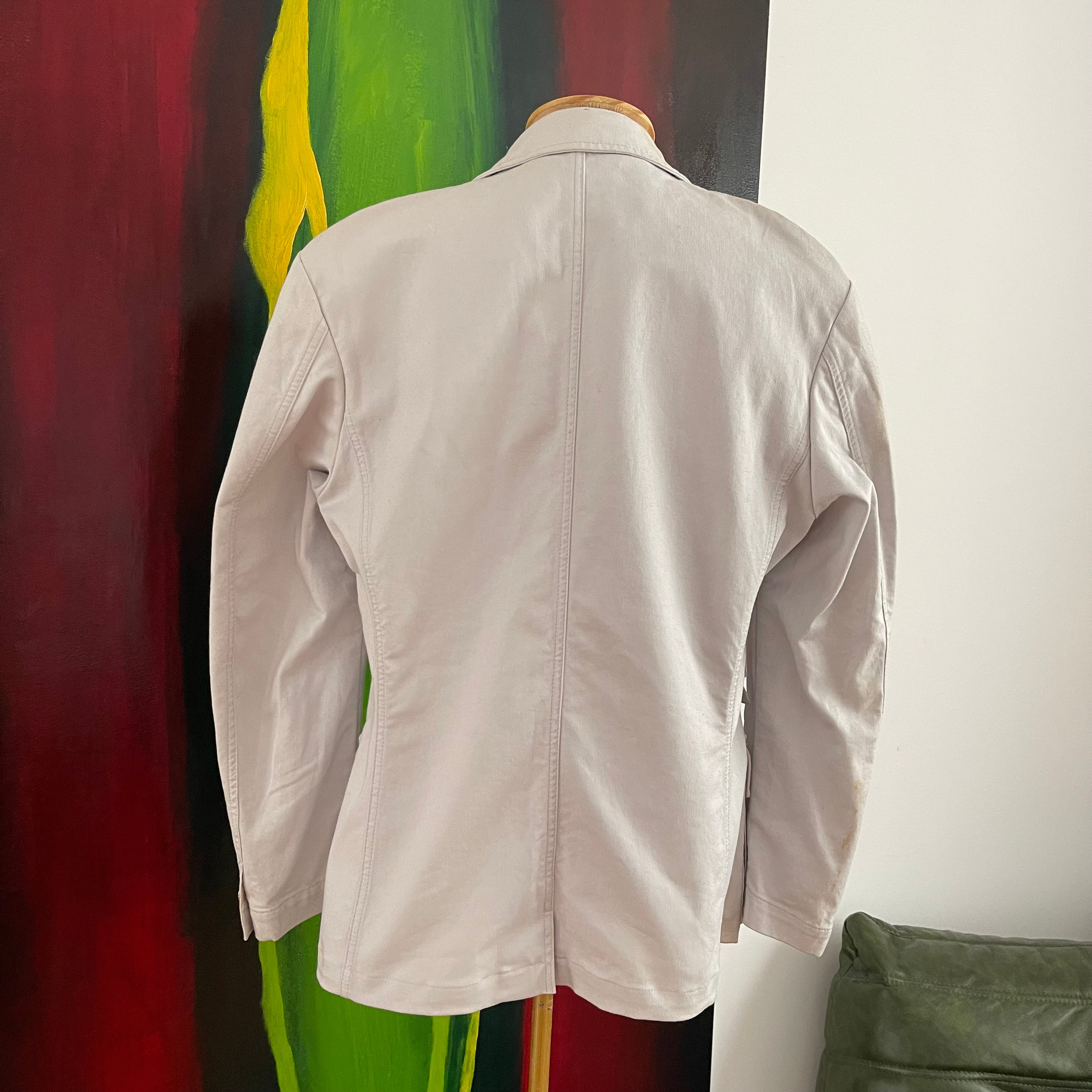 Versace Denim Medusa Blazer