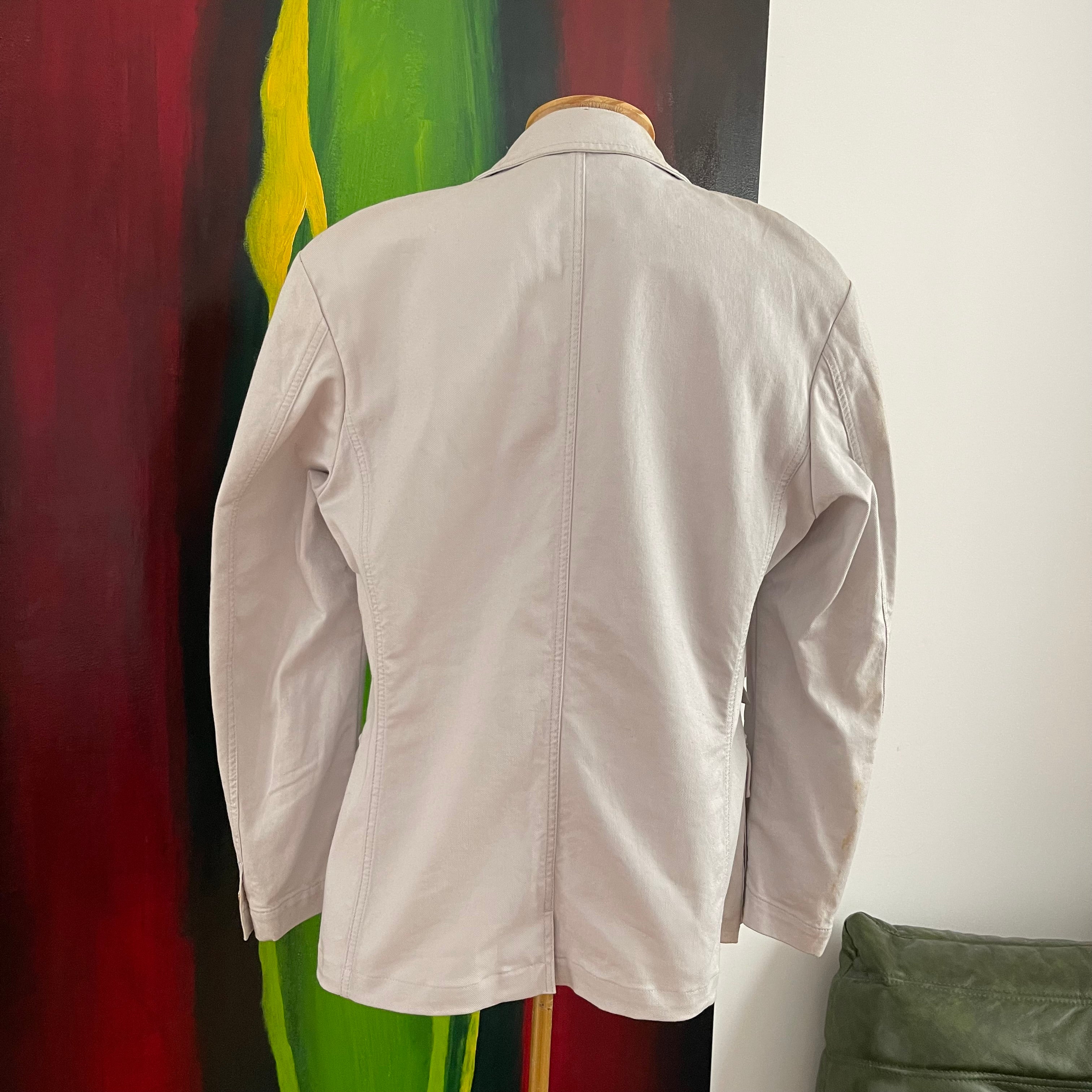 Versace Denim Medusa Blazer
