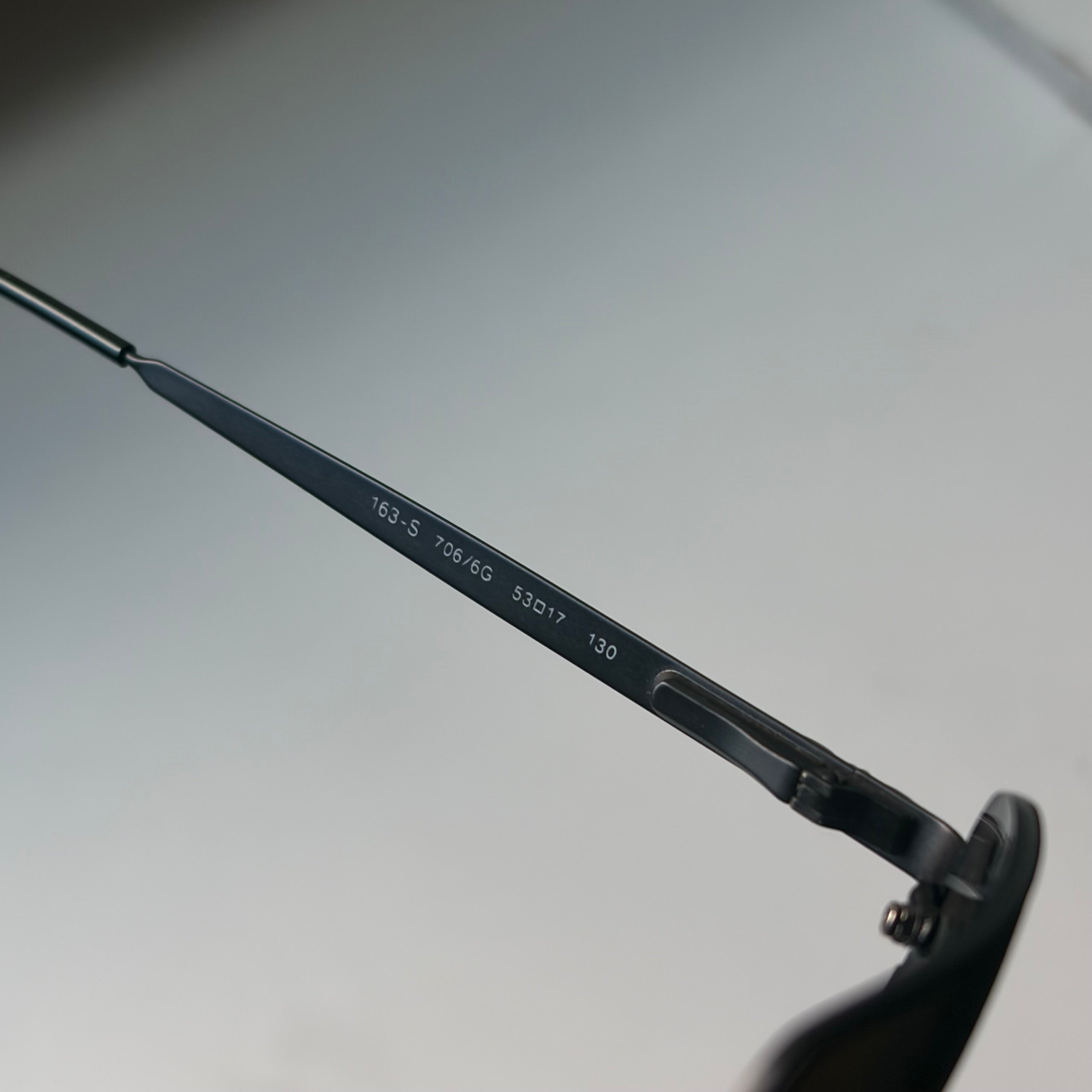 Armani Black Mirrored Sunglasses