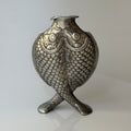 Christofle 1950s Deux Poissons Vase