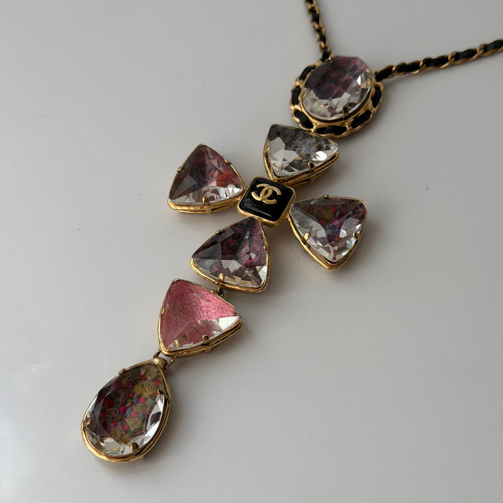 Chanel 2022 Cross Necklace