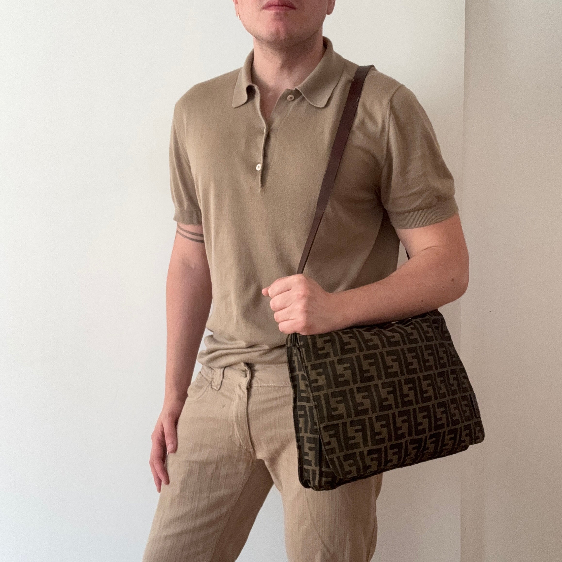 Fendi Monogram Shoulder Bag