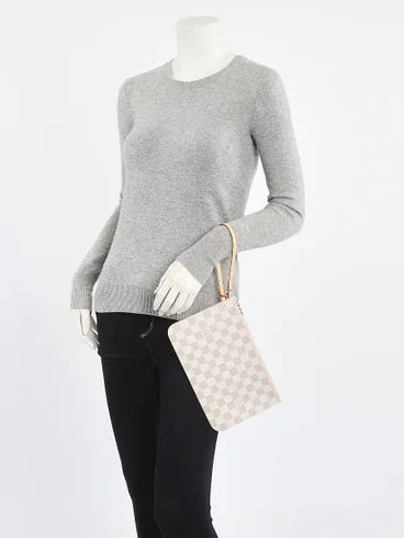 Louis Vuitton Neverfull Pochette Damier Azur