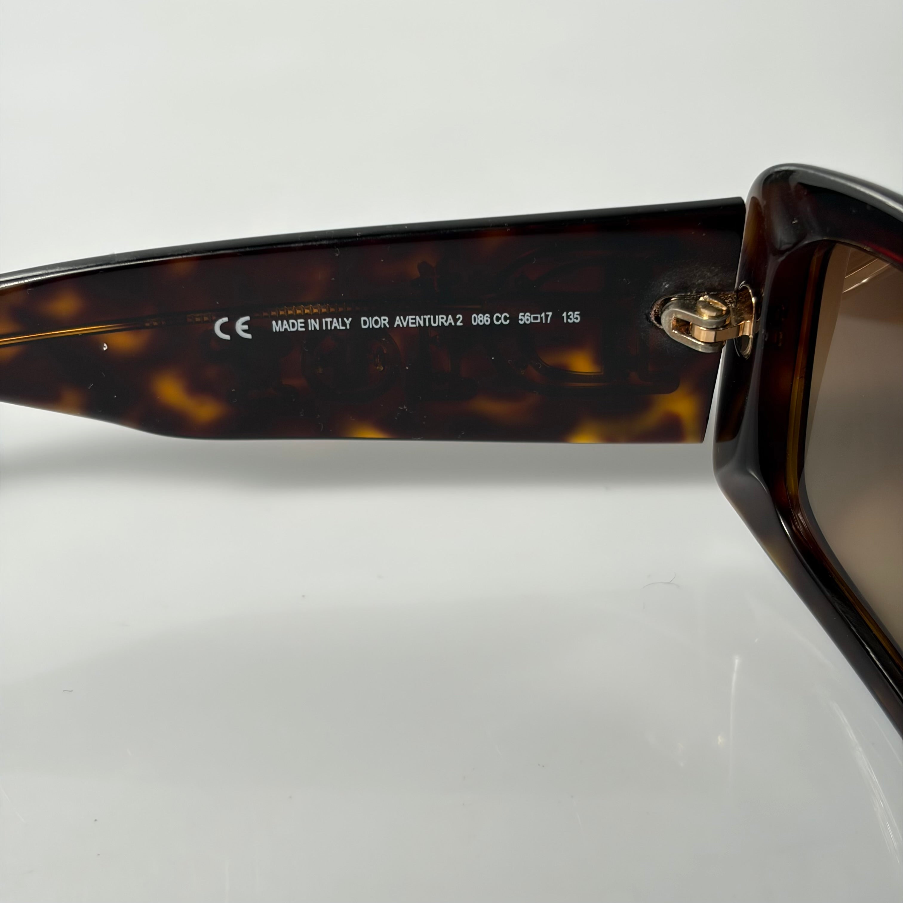 Christian Dior Tortoise Aventura2 Sunglasses