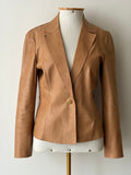 Gucci by Tom Ford Tan Leather Blazer