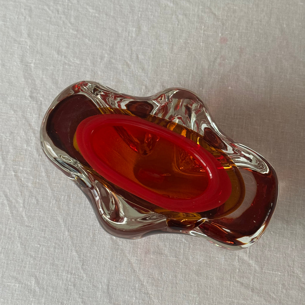 Vaso Murano Vermelho