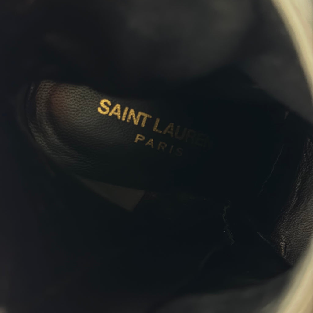 Saint Laurent by Hedi Slimane 2013 Buckled Boots
