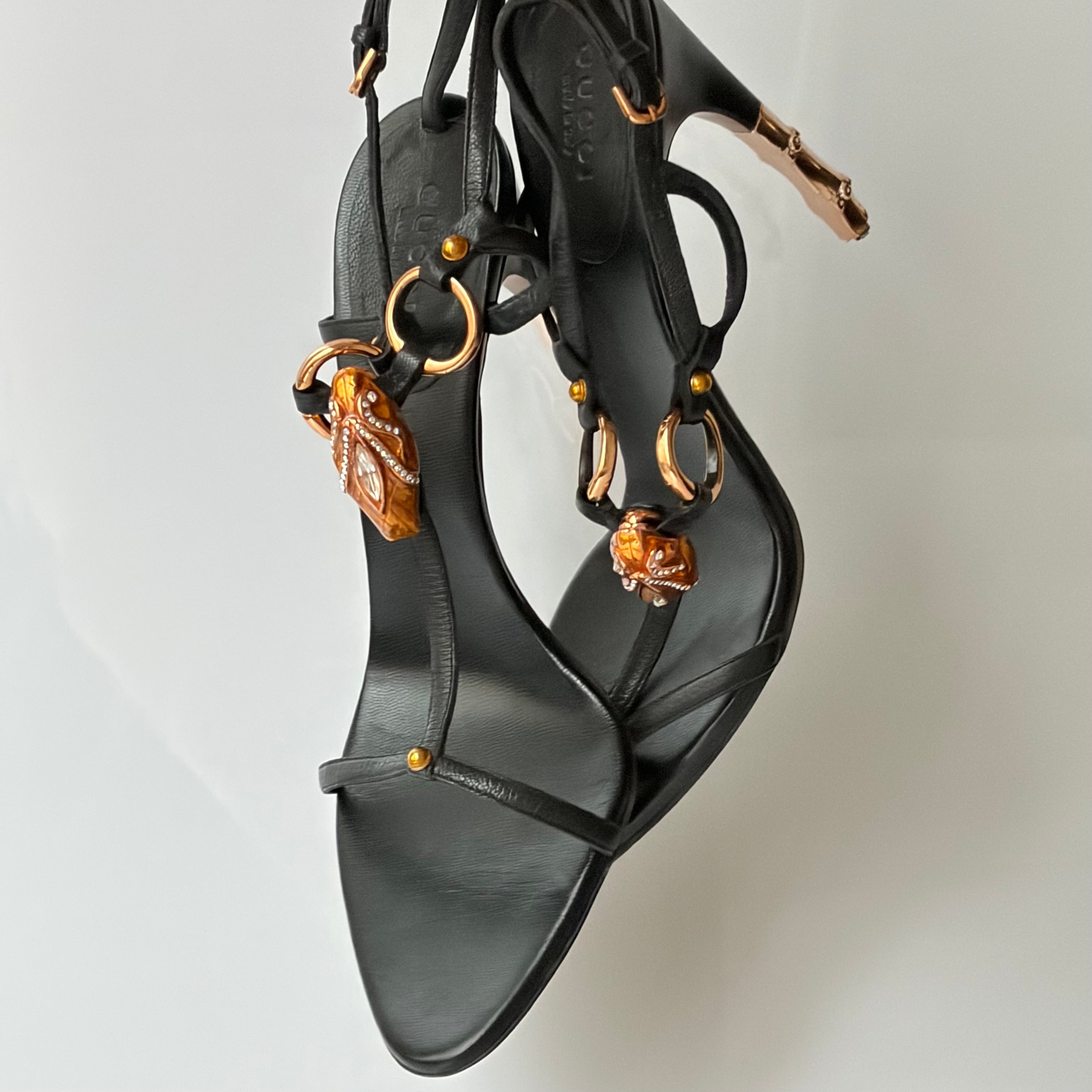 Gucci by Tom Ford S/S 2004 Snake Head Heels