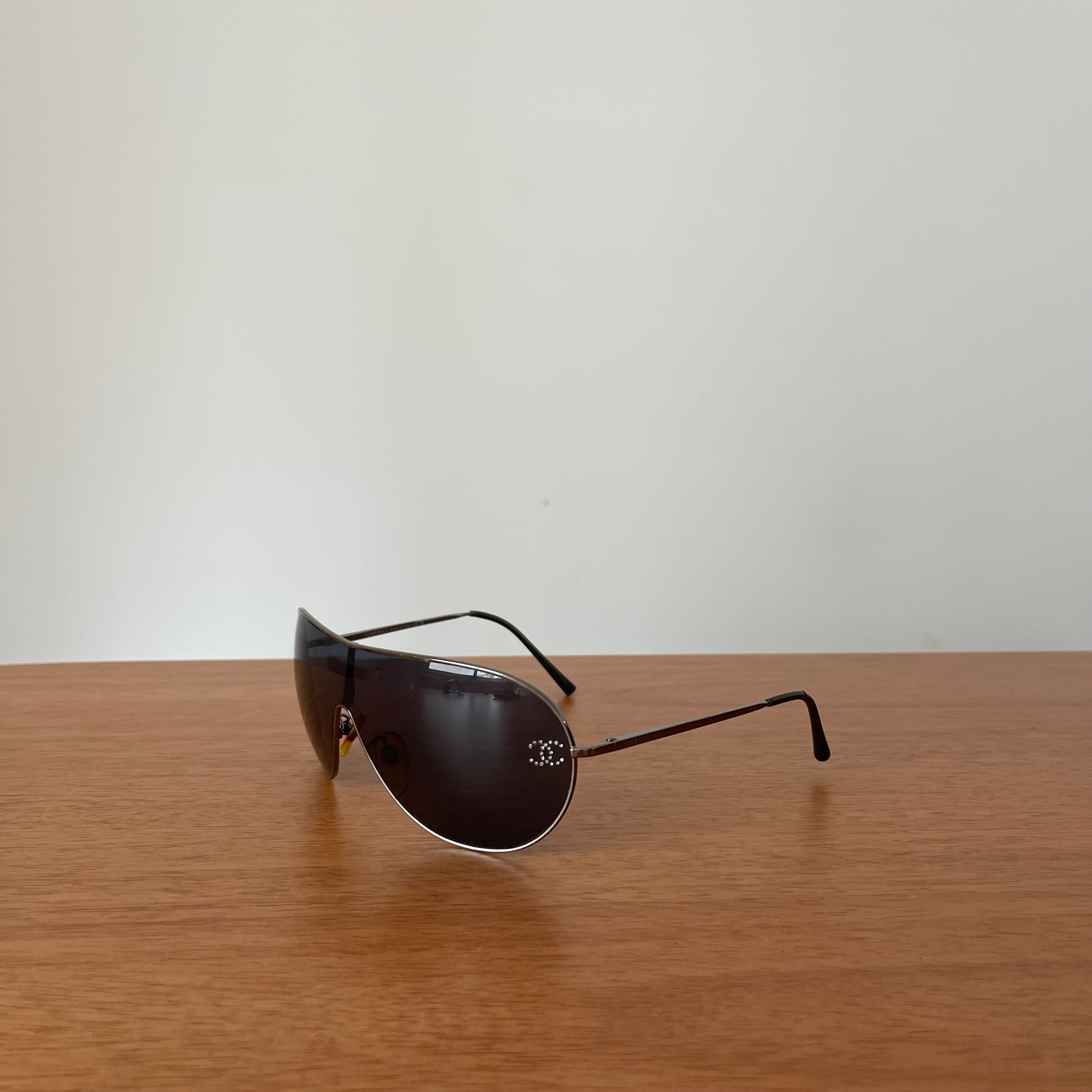 Chanel 4122 Crystal Logo sunglasses