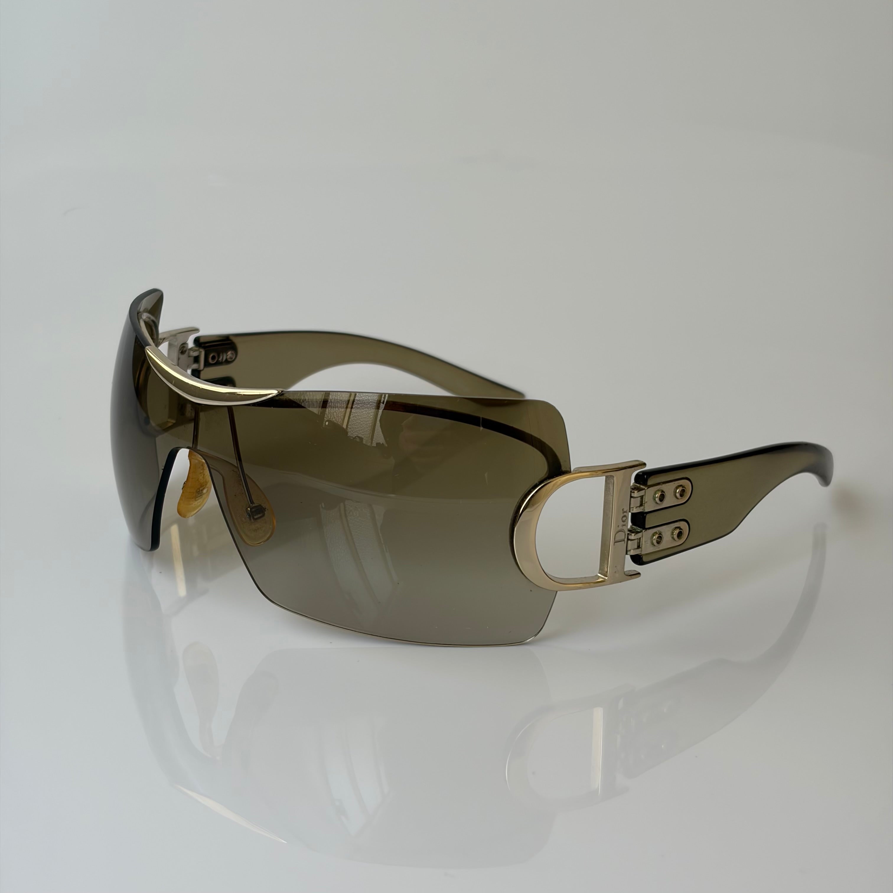 Christian Dior Green Flight Sunglasses