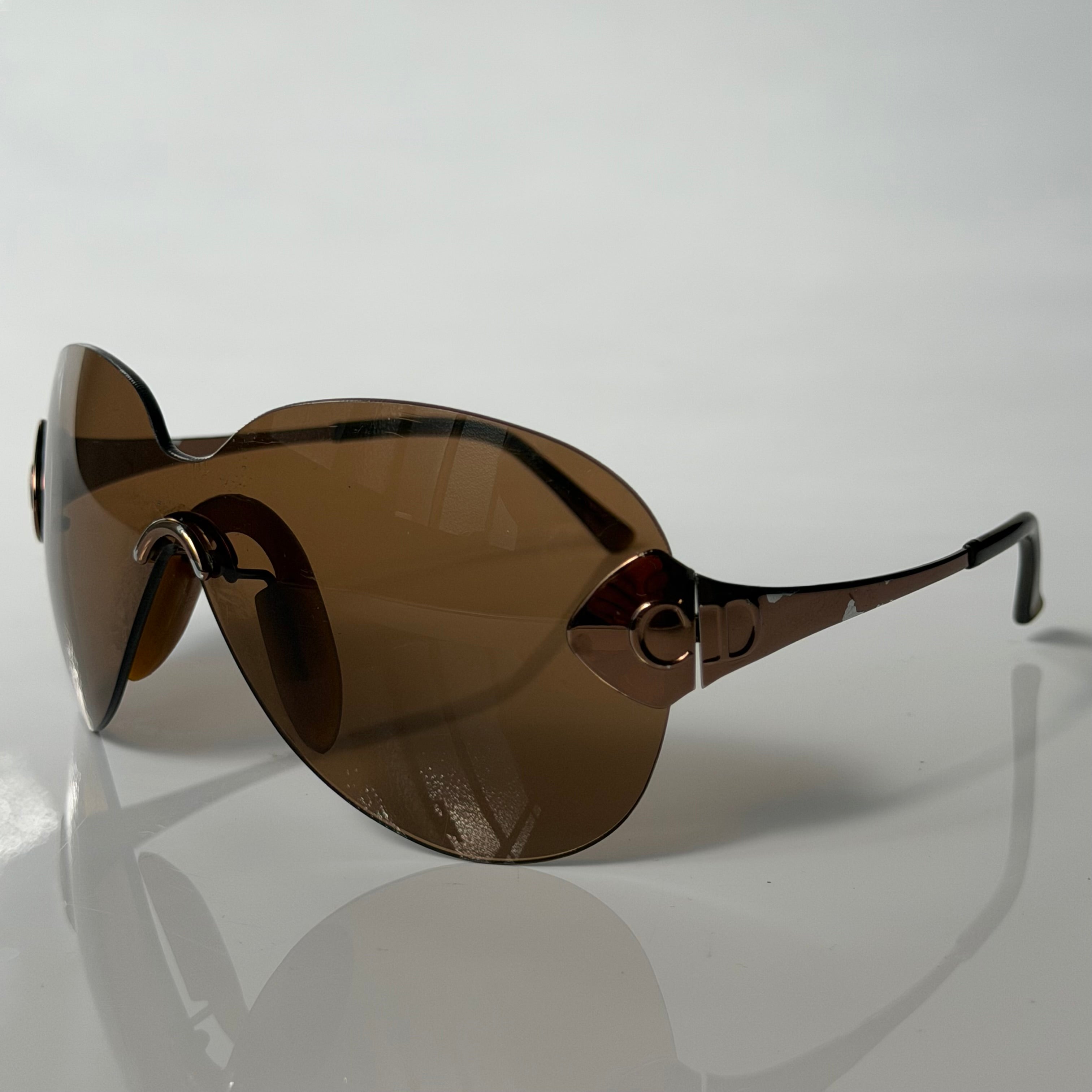 Christian Dior Pilot Brown Sunglasses