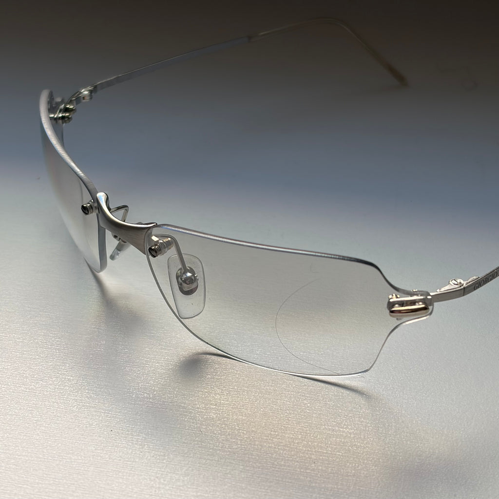 Giorgio Armani 2000s Clear Sunglassss