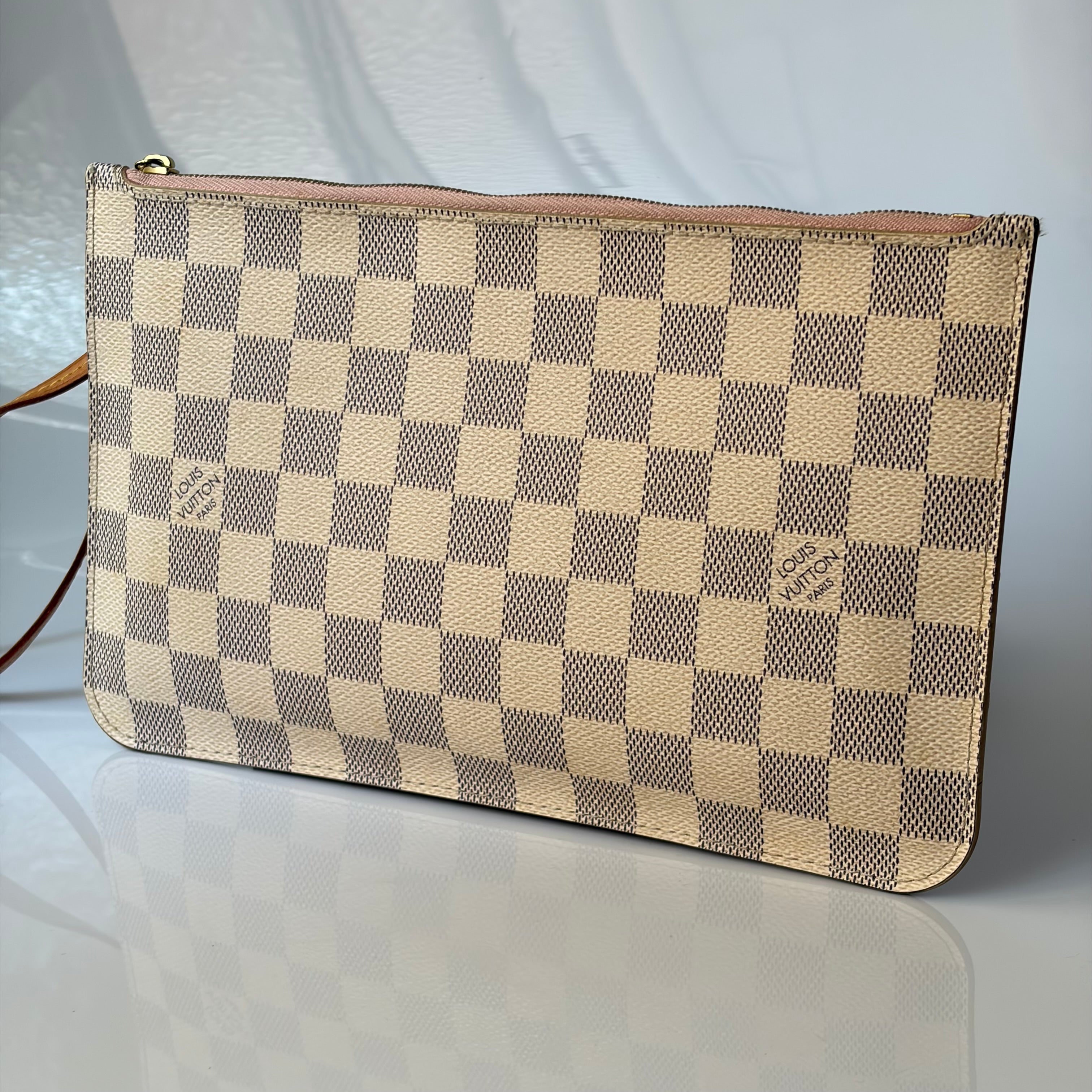 Louis Vuitton Neverfull Pochette Damier Azur