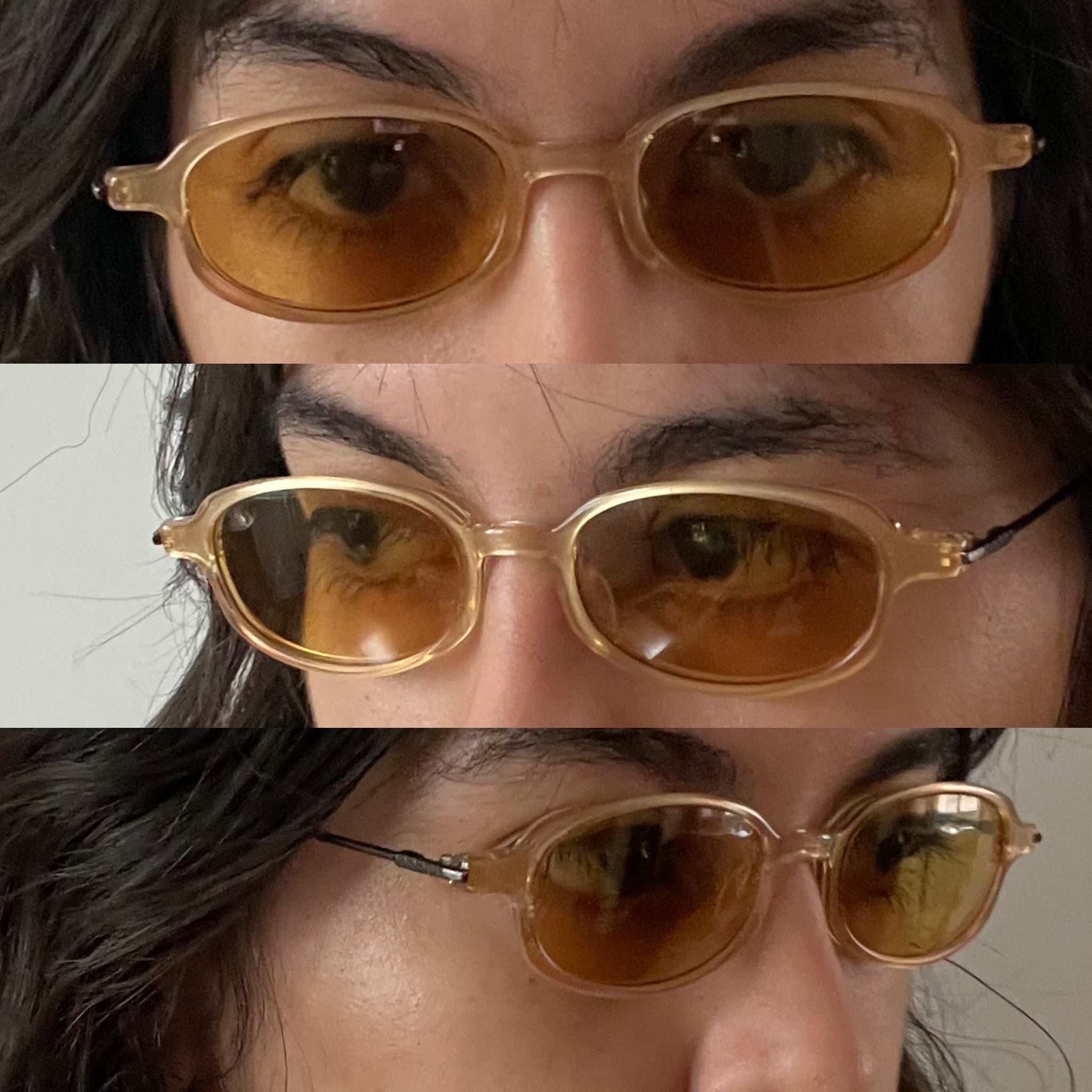 Jean Paul Gaultier 98-008 Yellow Sunglasses