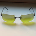 Armani Vintage Neon Green Sunglasses