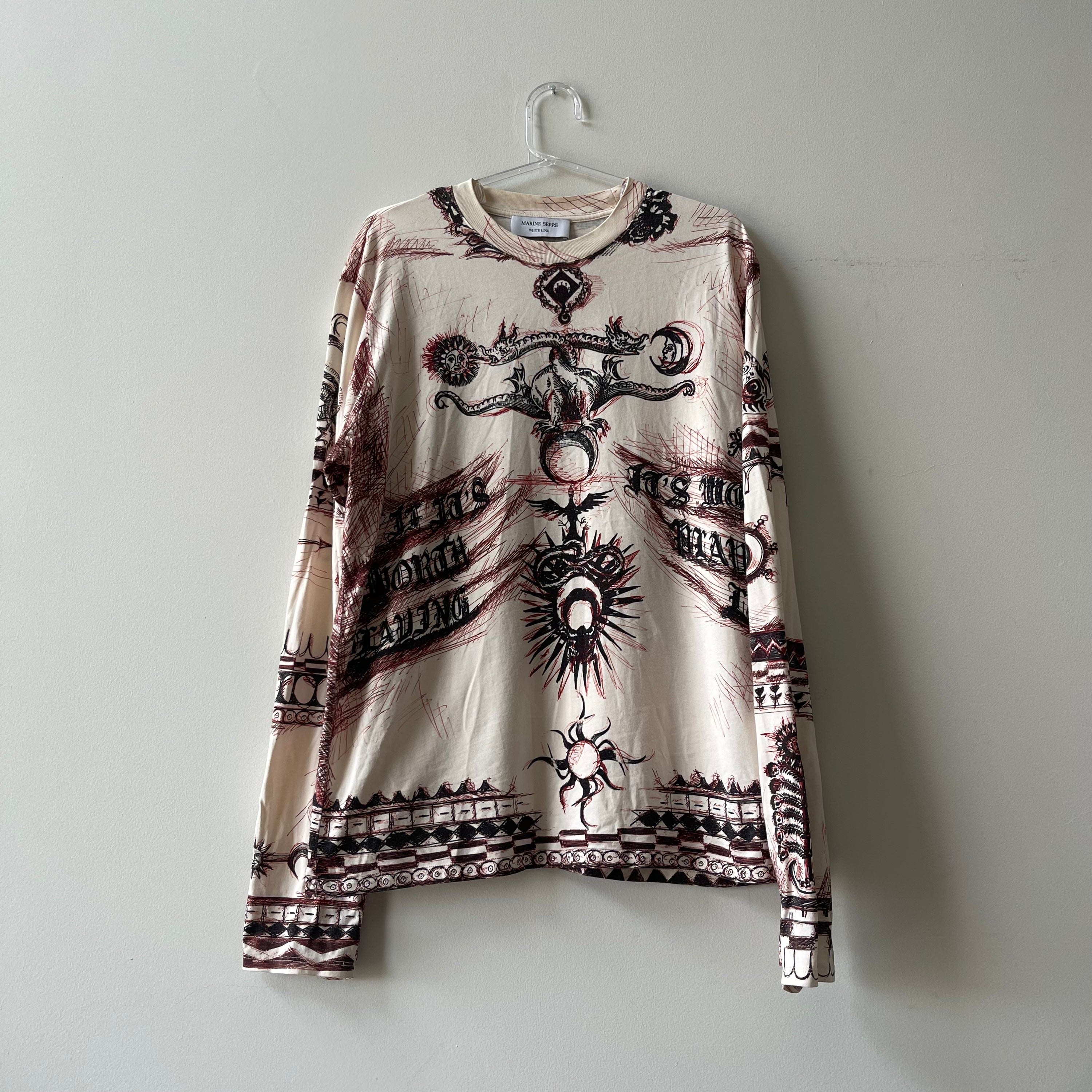 Marine Serre tattoo shirt