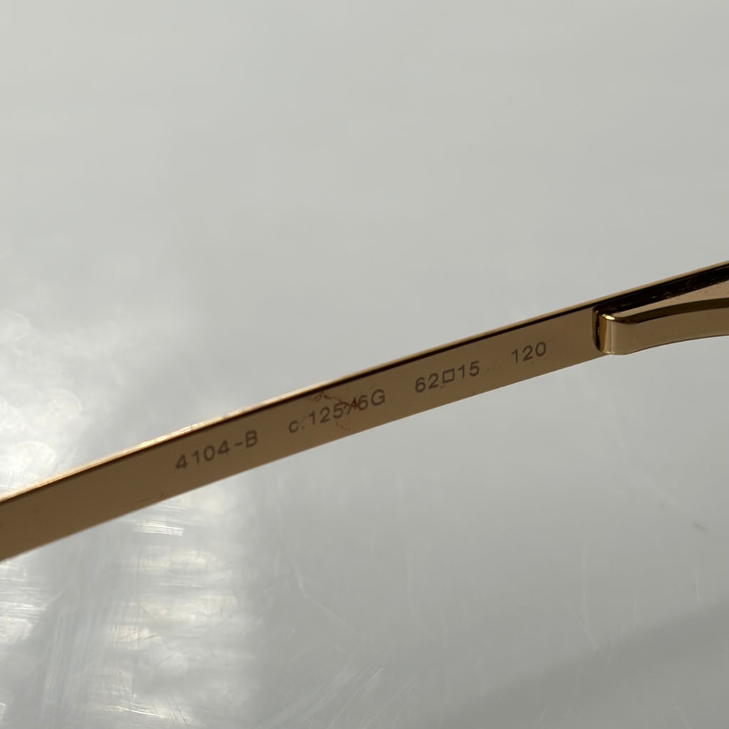 Chanel 4104 Strass Golden Sunglasses