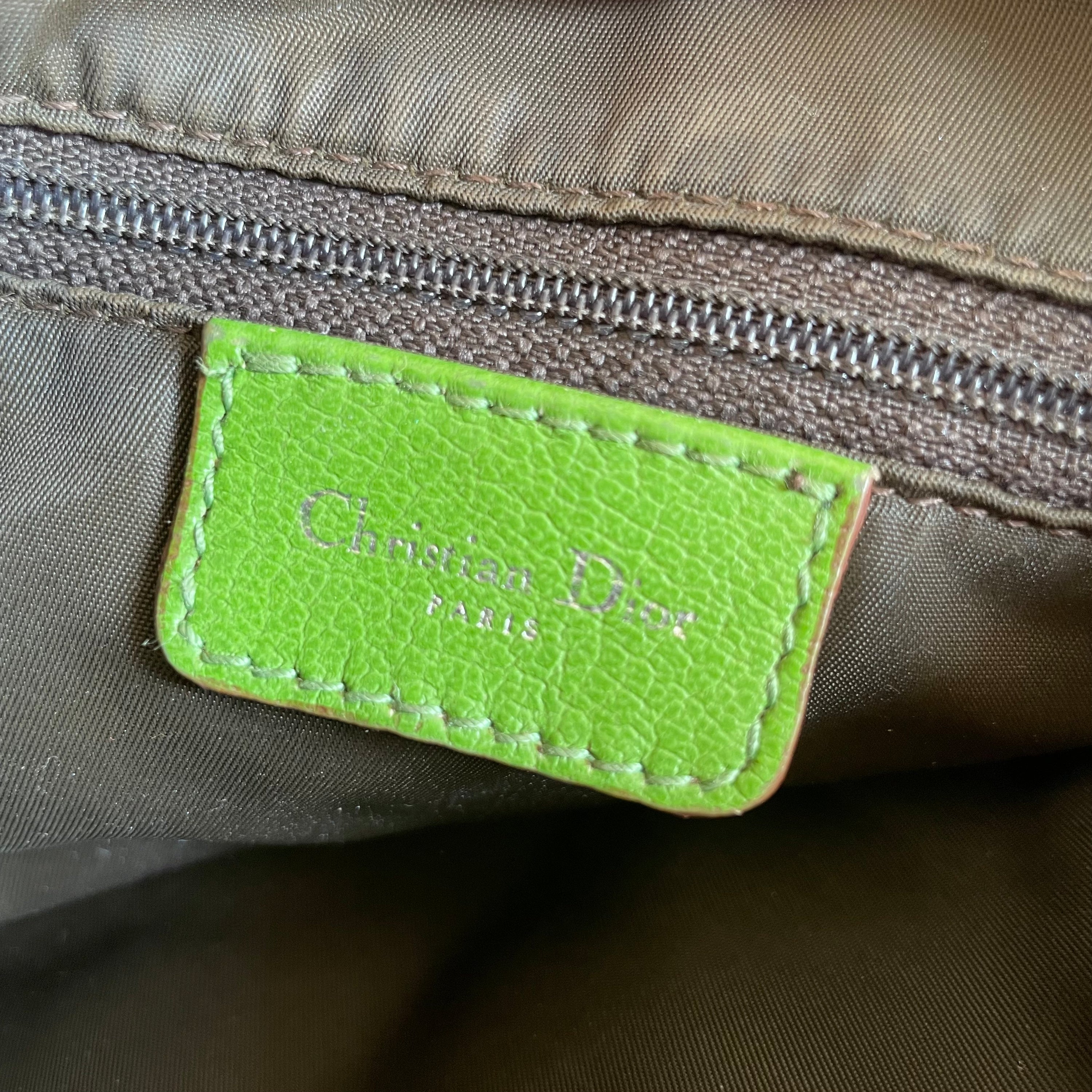 Dior Rasta Long Saddle Bag