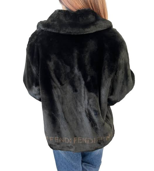 Fendi Faux Fur Coat