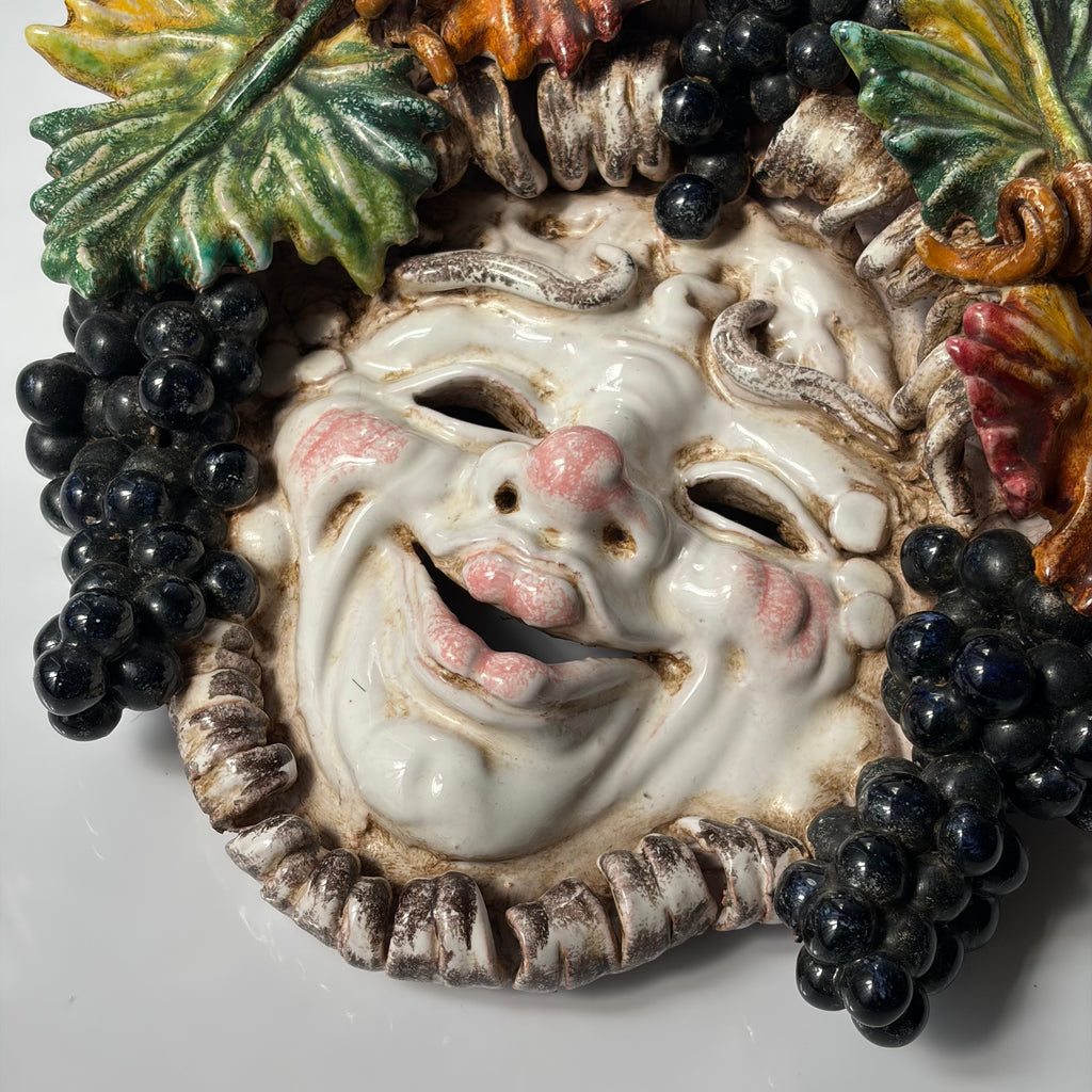Bacchus Majollica Mask