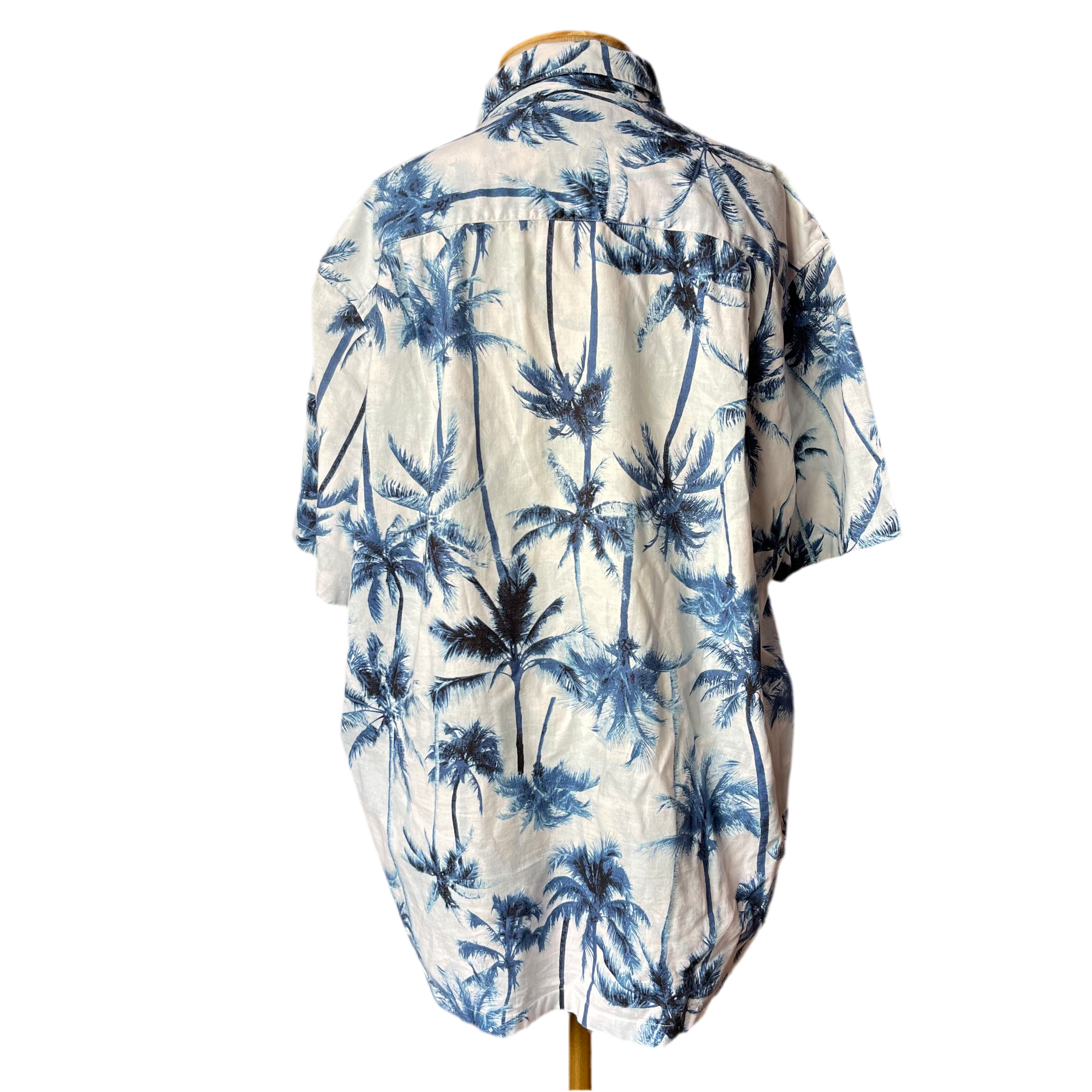 Yves Saint Laurent SS16 Palm Tree Hawaiian Shirt